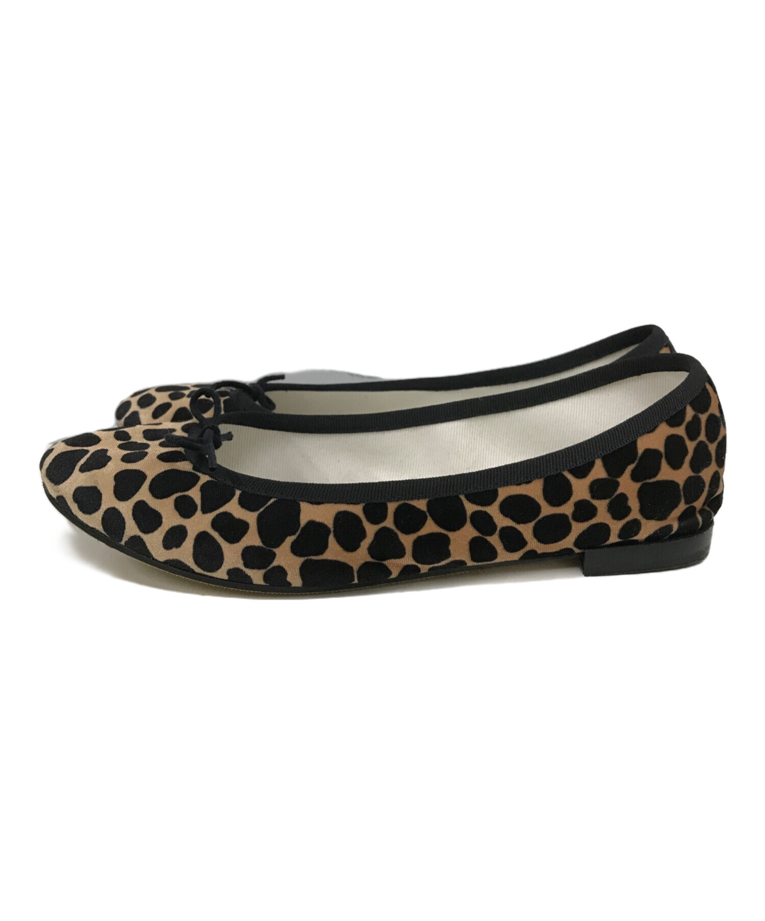 中古・古着通販】Repetto (レペット) レオパードバレエパンプス 