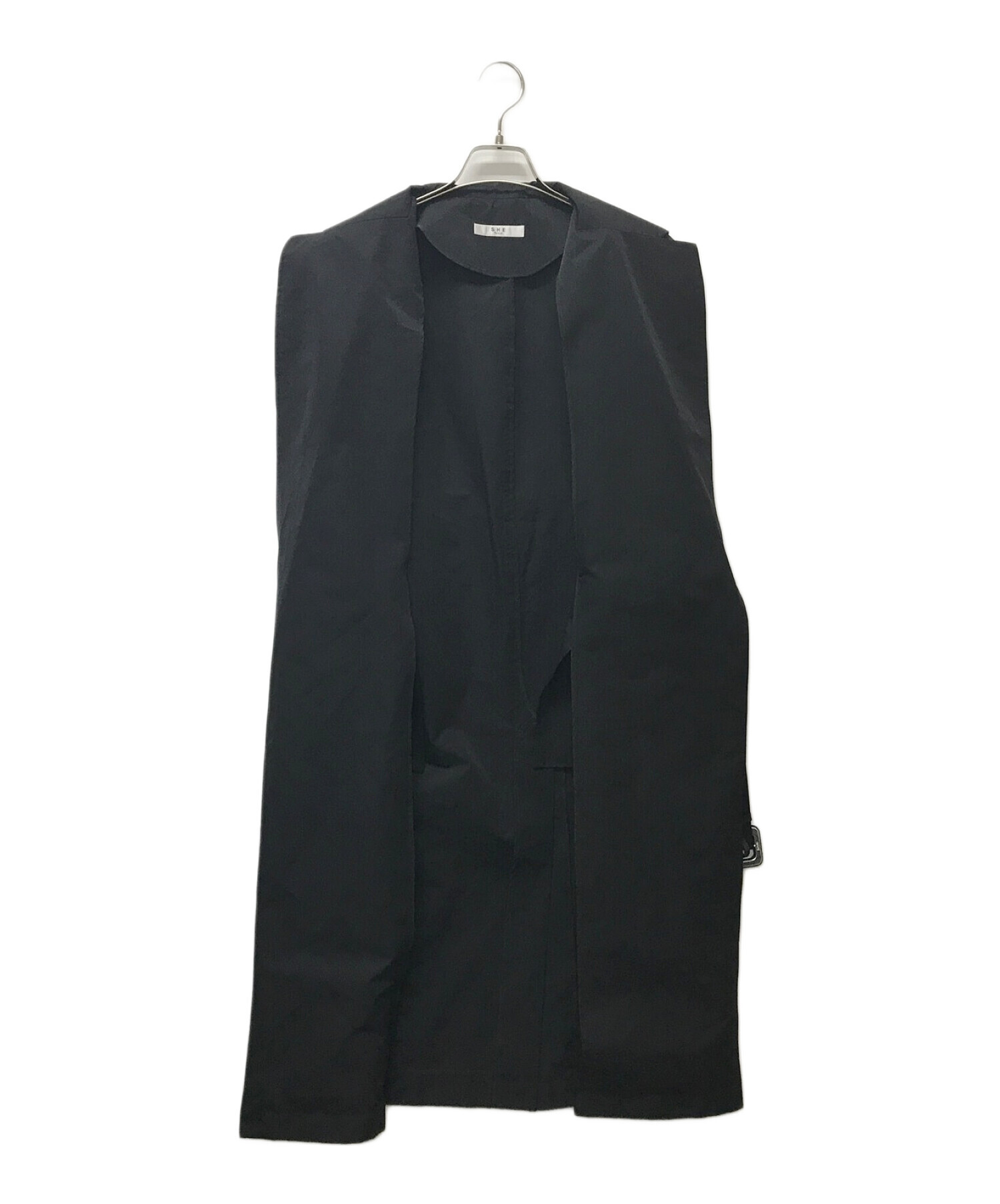 【にょむ様】SHE Tokyo Owen ブラックベスト サイズ0 SHE Tokyo Owen ブラックベスト サイズ0 Tokyo Owen SHE TOKYO シー