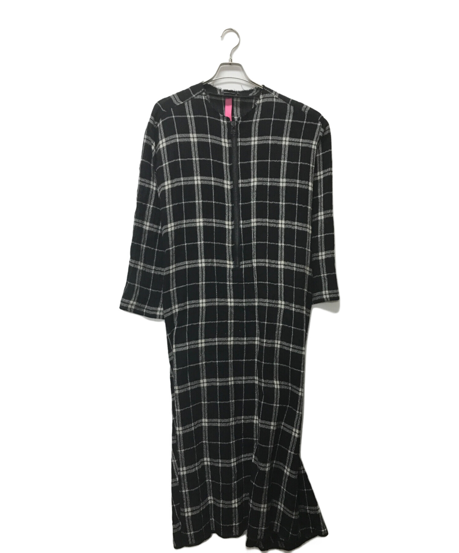 新品未使用 seventenbymihokawahito チェックブラウス もの凄く S 