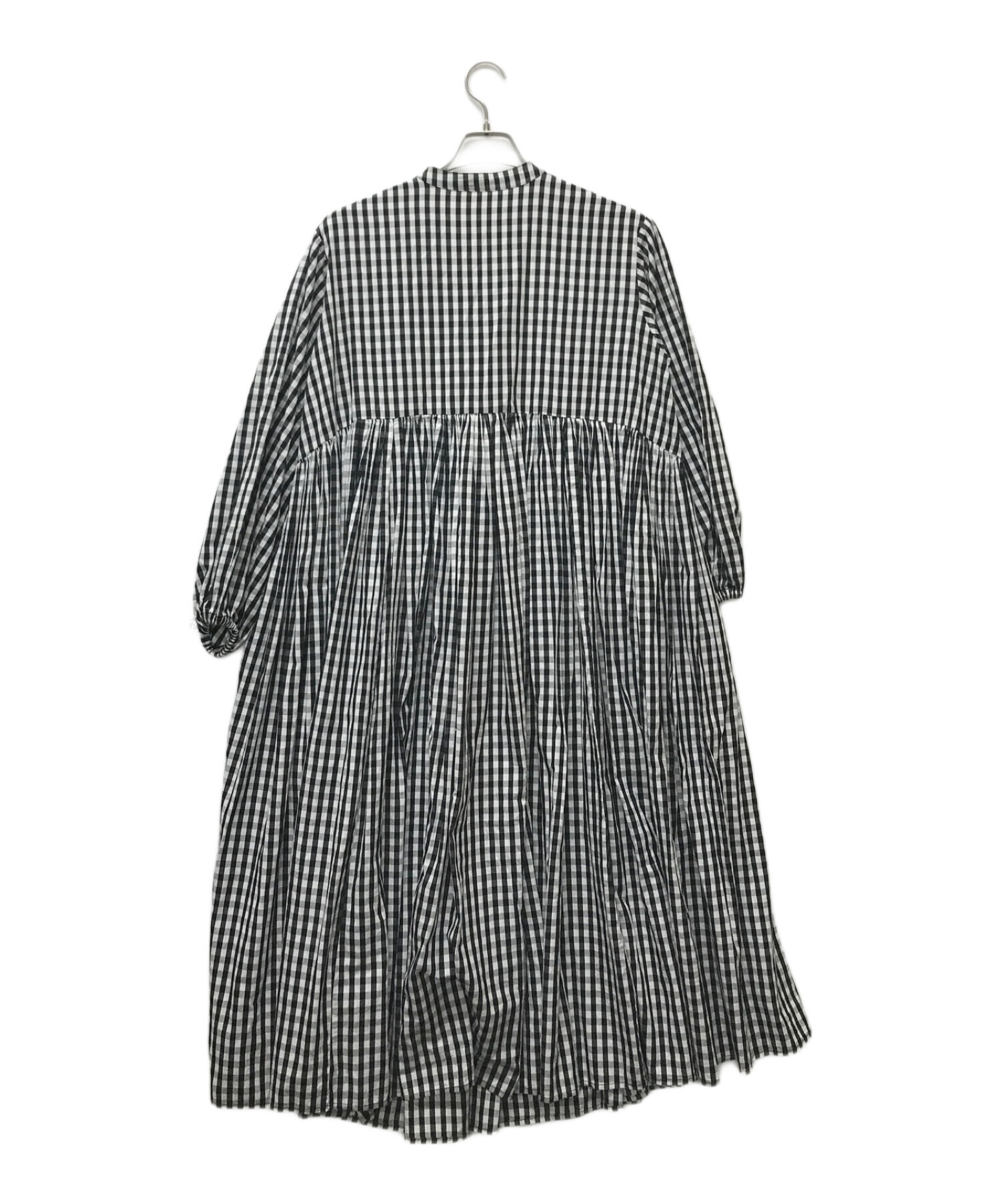 中古・古着通販】BEARDSLEY (ビアズリー) 先染めチェックギャザー 