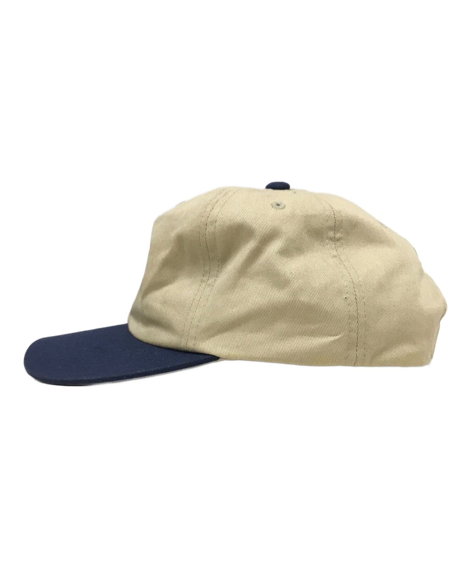 中古・古着通販】stussy (ステューシー) PINSTRIPE CAP ベージュ 
