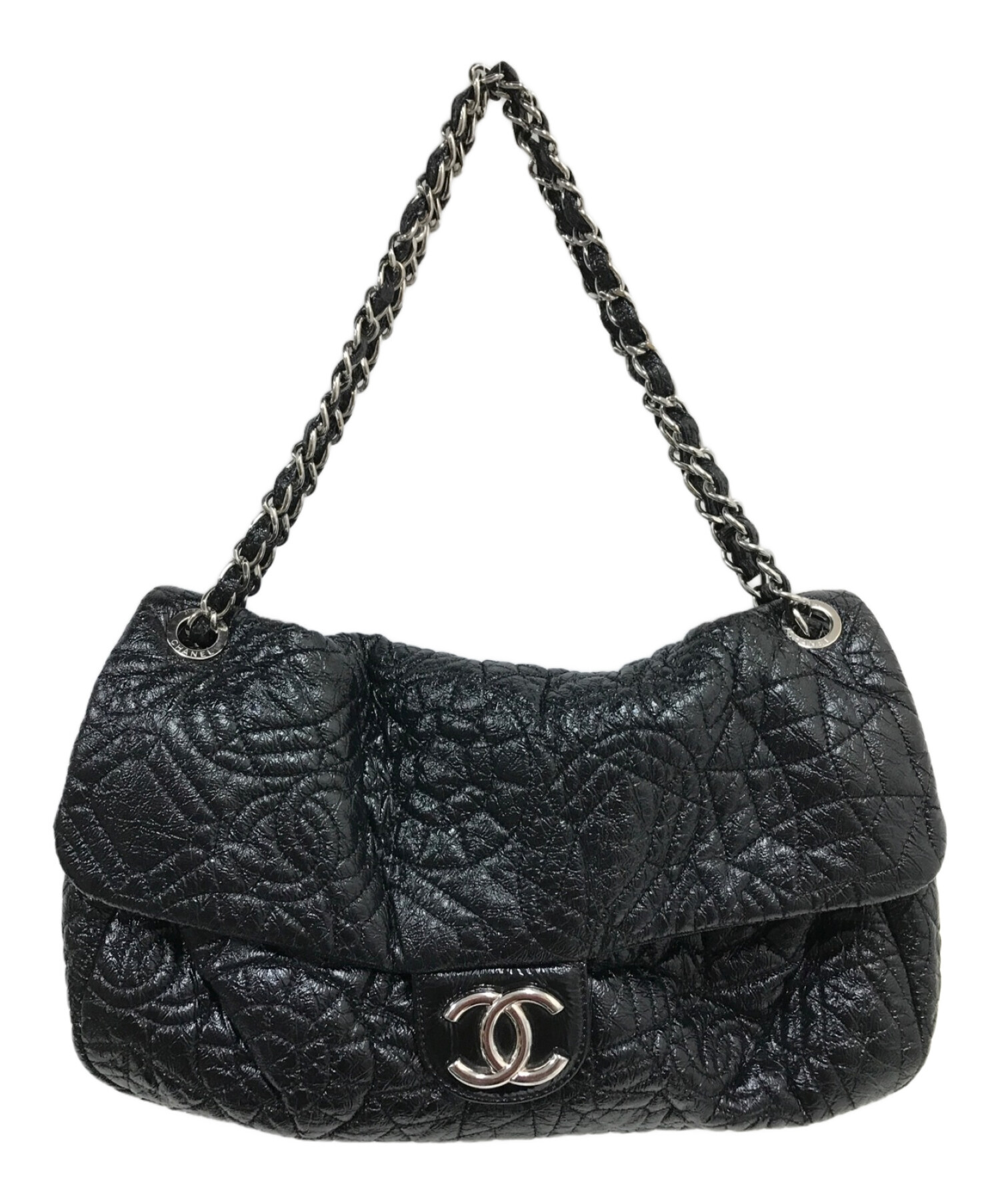 中古・古着通販】CHANEL (シャネル) 2WAYパテントレザーココマーク 