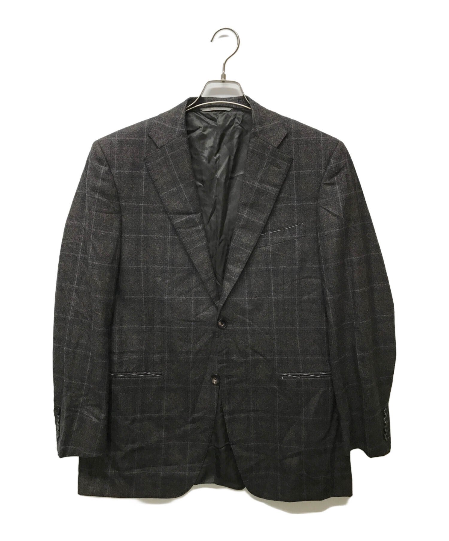 イタリア製 CANALI カナーリ 2釦 ウール 100% オールシーズン ブレザー 