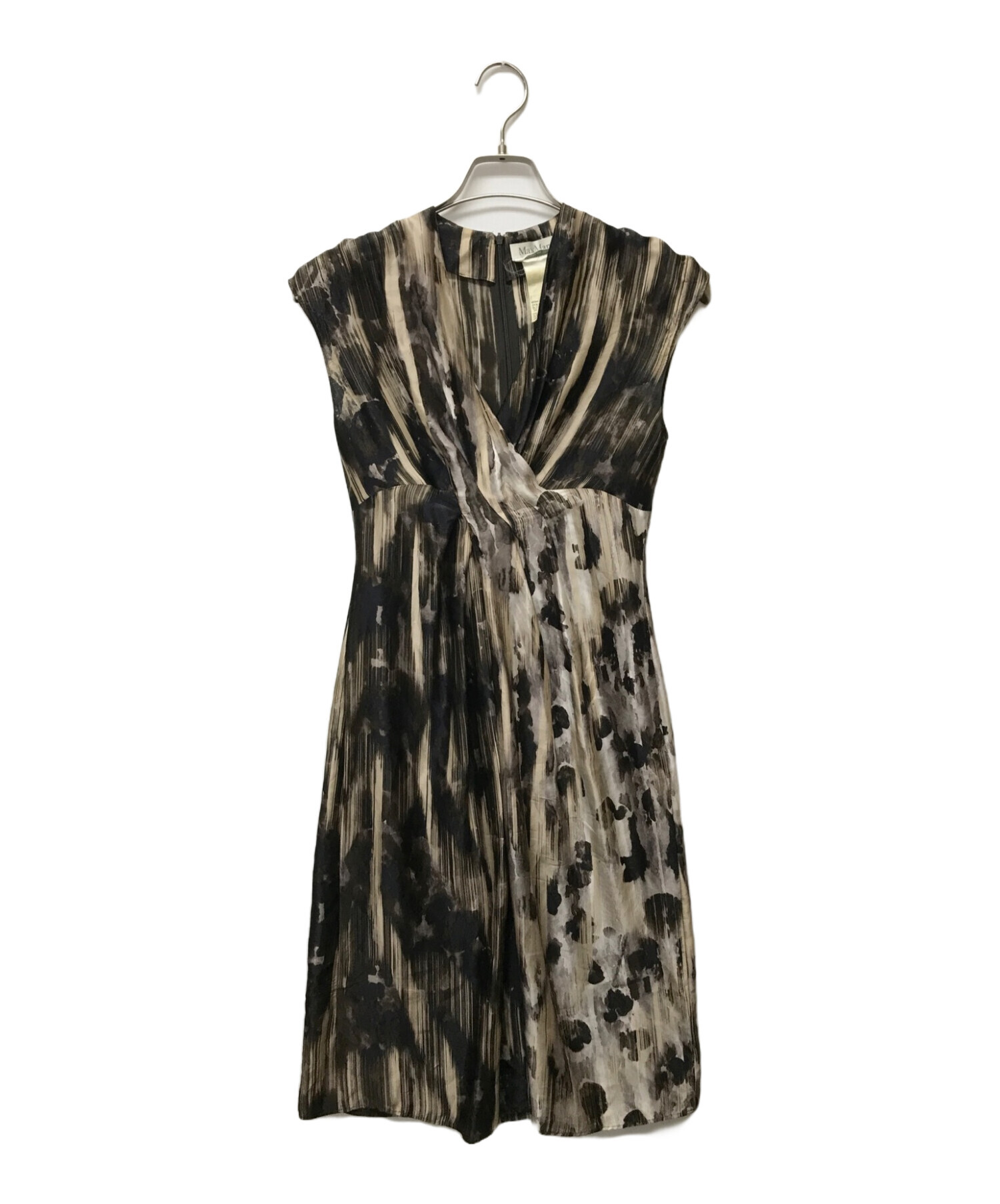 中古・古着通販】MaxMara (マックスマーラ) ノースリーブワンピース 