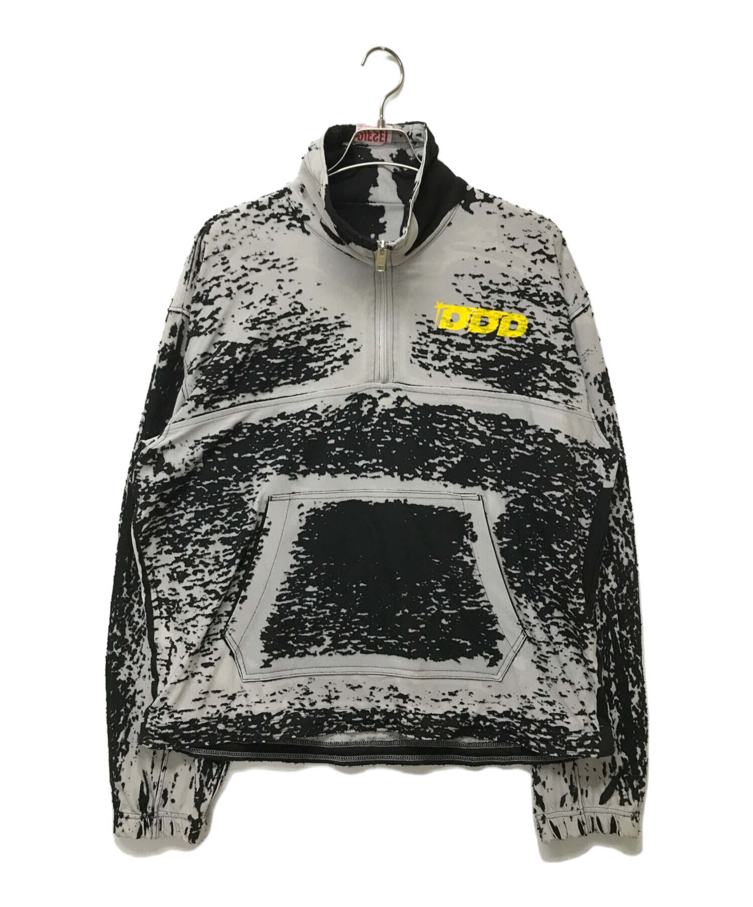 中古・古着通販】DIESEL (ディーゼル) S-ALUTE ハーフジップスウェット 