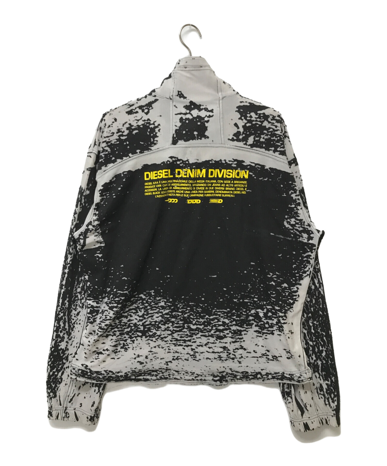 中古・古着通販】DIESEL (ディーゼル) S-ALUTE ハーフジップスウェット 