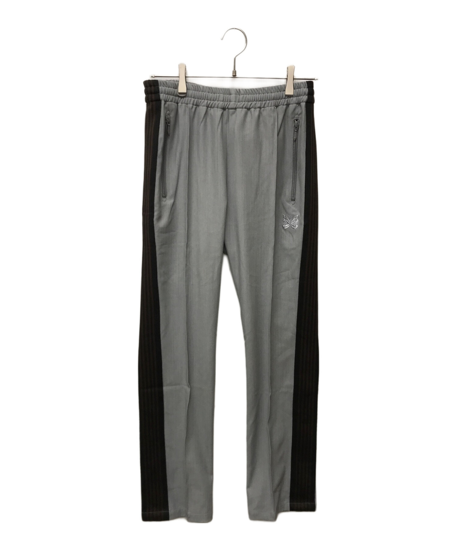 中古・古着通販】Needles (ニードルズ) トラックパンツ グレー サイズ 