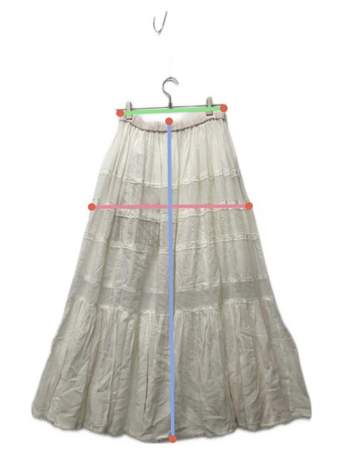 中古・古着通販】Ameri (アメリ) MEDI INDIA COTTON TIERED SKIRT  