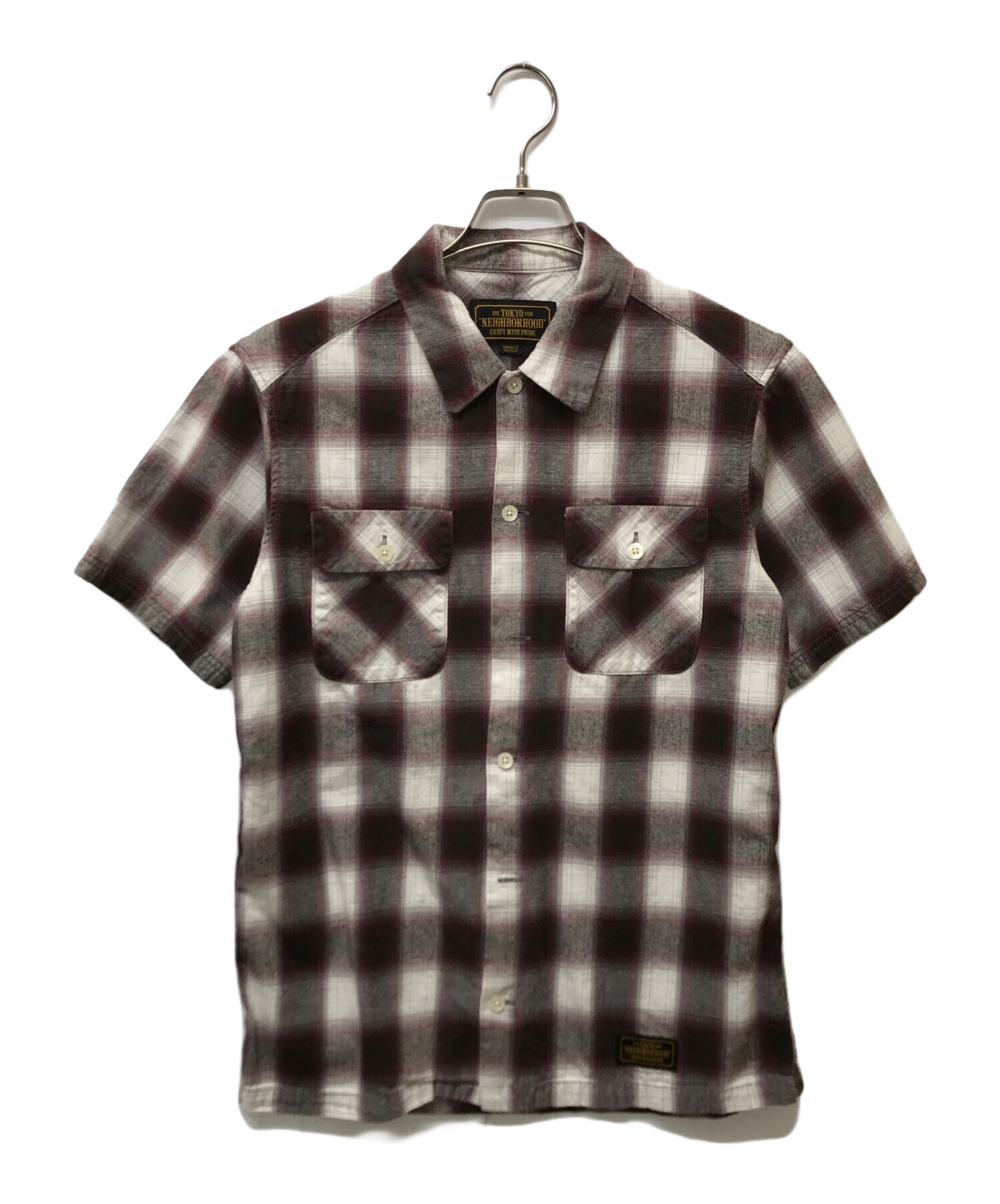 中古・古着通販】NEIGHBORHOOD (ネイバーフッド) オンブレチェックS/S 