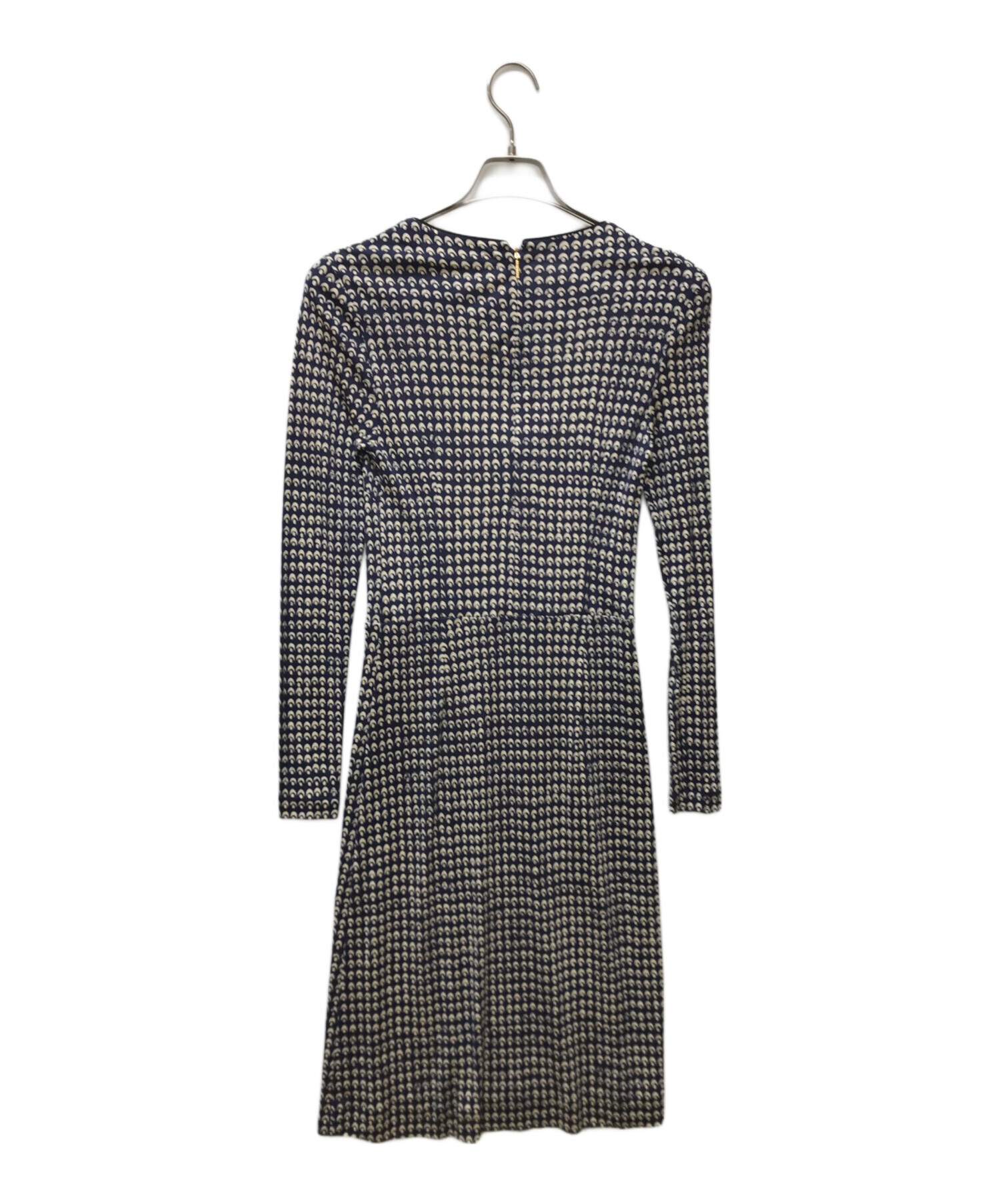 中古・古着通販】TORY BURCH (トリーバーチ) 総柄シルクワンピース  