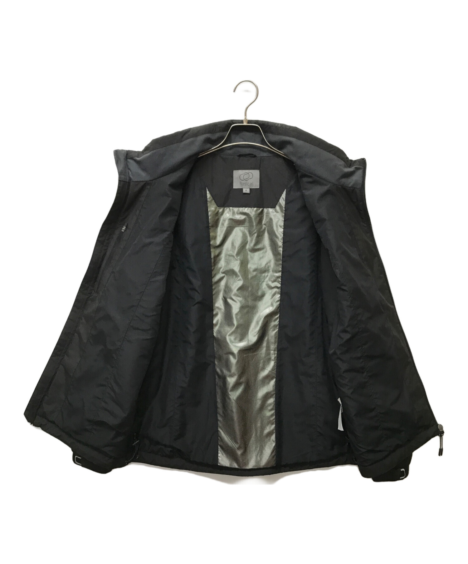 中古・古着通販】Rasical (ラシカル) ジップアップジャケット ブラック 