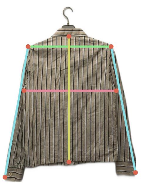 中古・古着通販】Maison Margiela (メゾンマルジェラ) ストライプ 