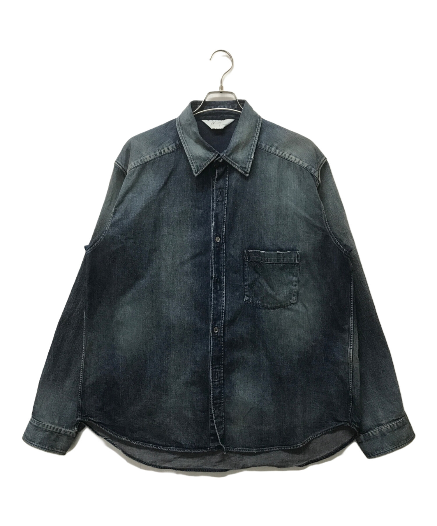 中古・古着通販】ANCELLM (アンセルム) デニムシャツ インディゴ 