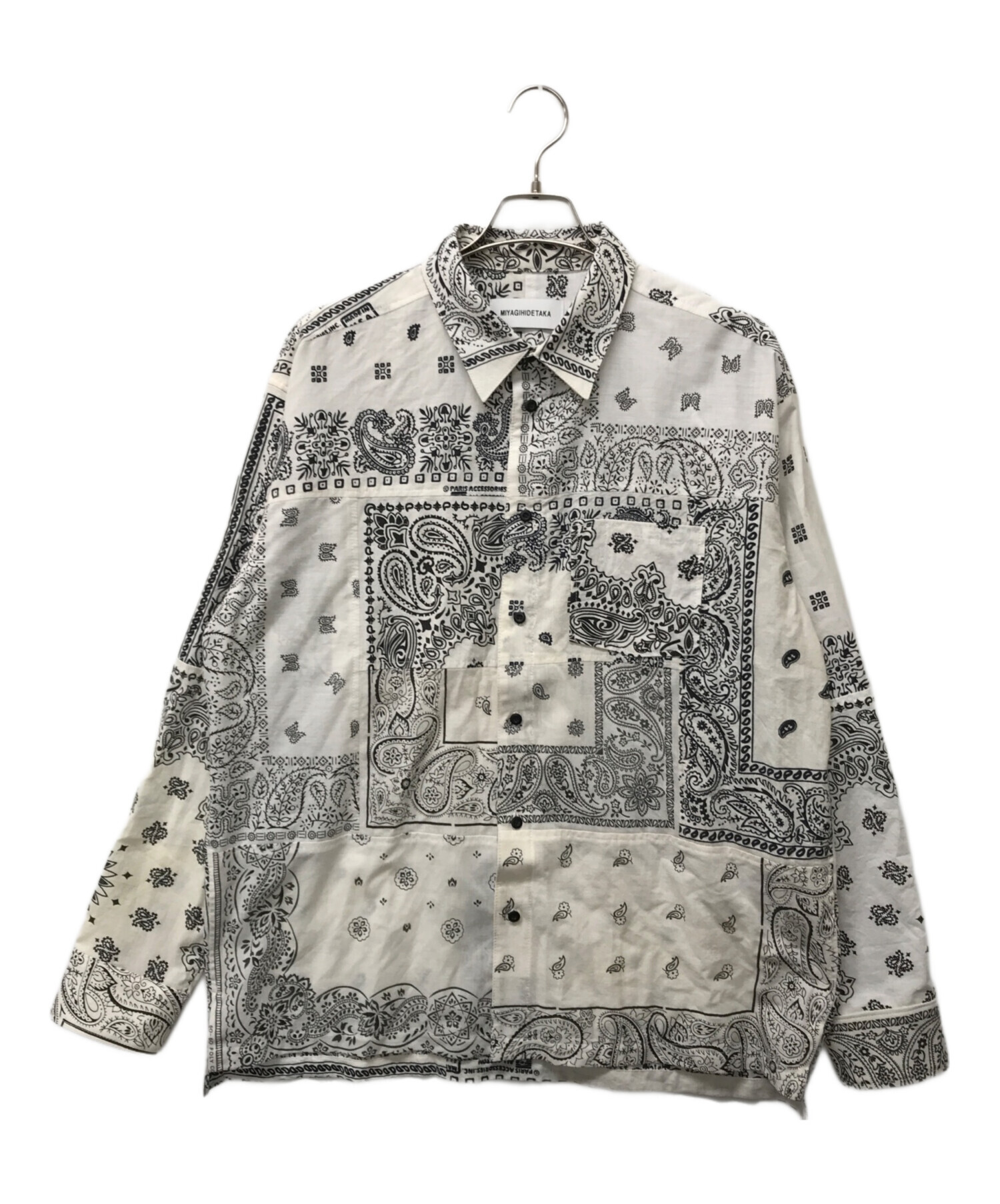 中古・古着通販】MIYAGIHIDETAKA (ミヤギヒデタカ) レギュラーカラー 