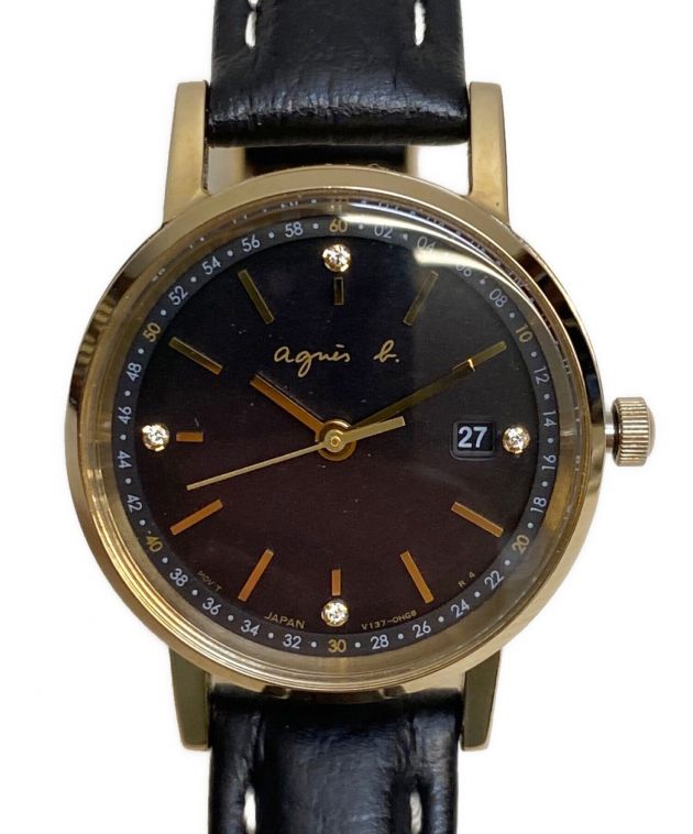 アニエス べー ソーラー時計 アニエスベー ソーラーウォッチ agnes b