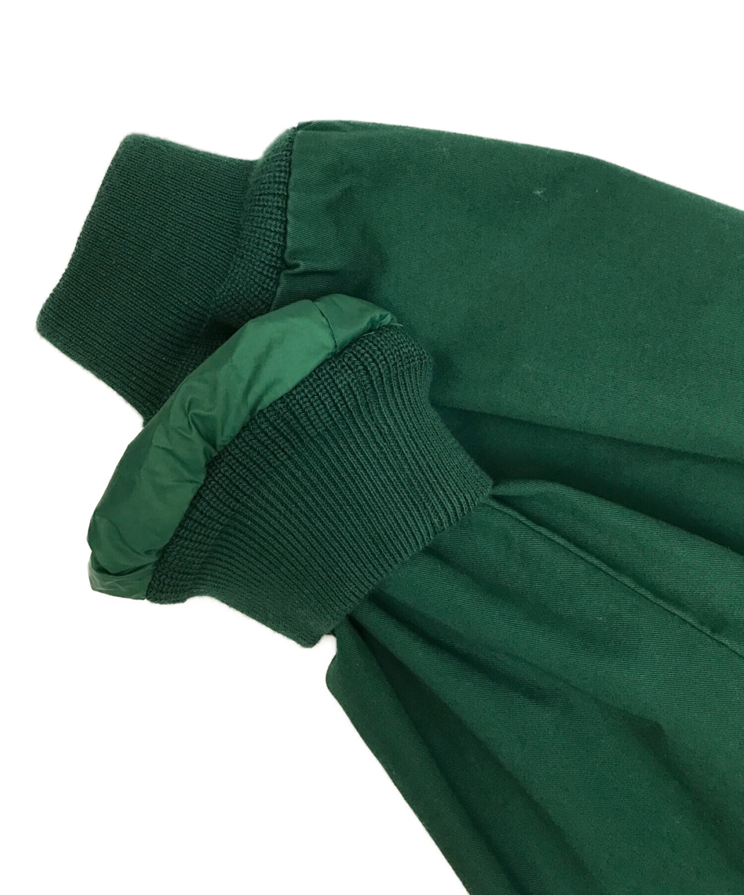 POLO RALPH LAUREN ポロ・ラルフローレン コットンツイルジャケット スイングトップ グリーン サイズ:S 未使用品