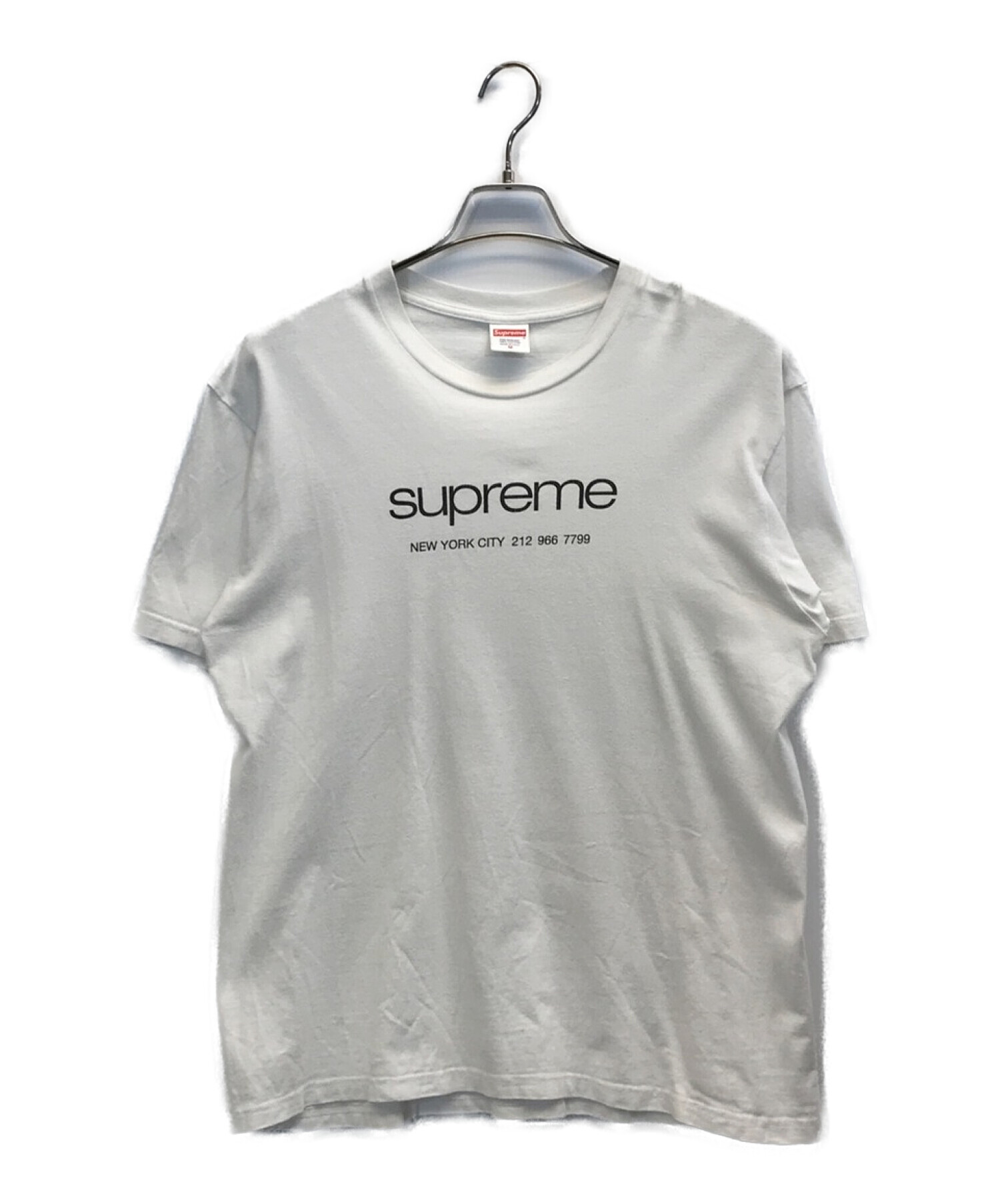 SUPREME (シュプリーム) 20SS Shop Tee ショップTシャツ ホワイト サイズ:M