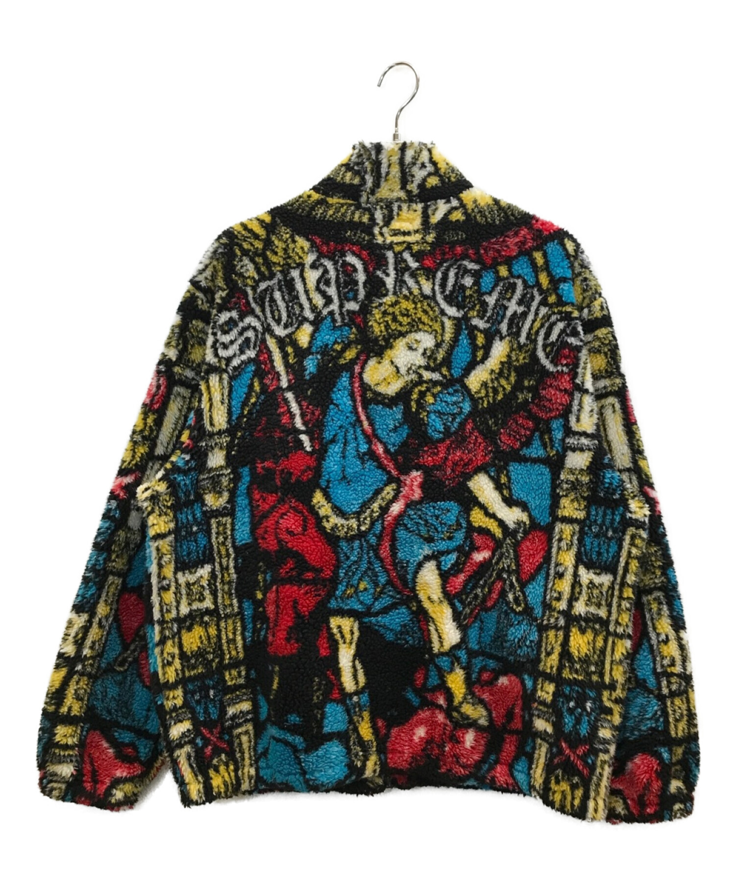 SUPREME (シュプリーム) 21SS Saint Michael Fleece Jacket セント ミカエル フリース ジャケット  マルチカラー サイズ:XL