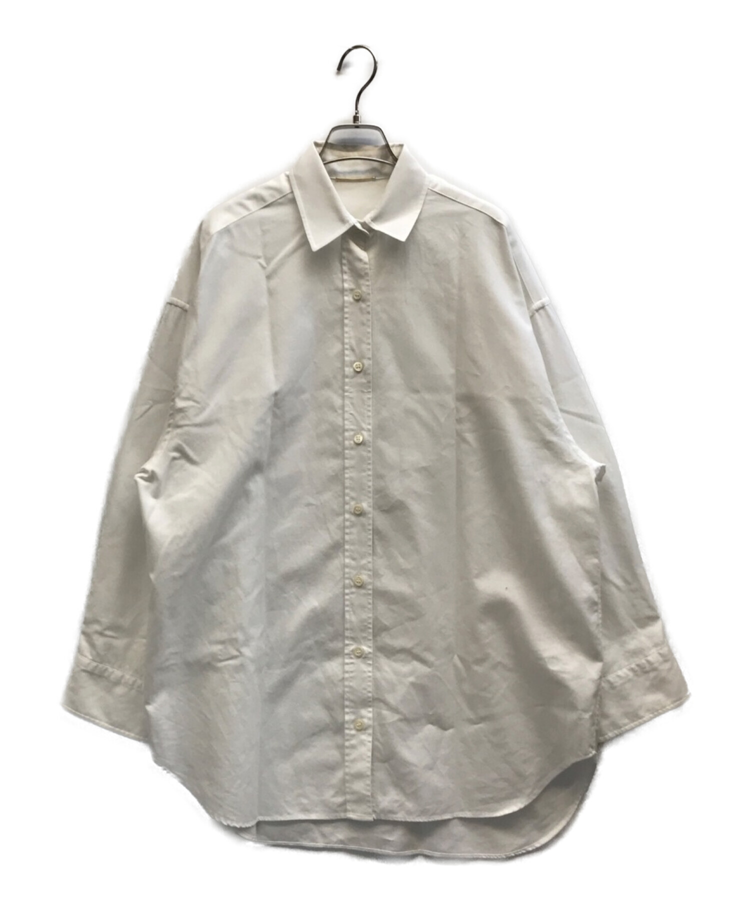 DEUXIEME CLASSE (ドゥーズィエム クラス) novaワイドシャツ　オーバーサイズシャツ ホワイト サイズ:FREE