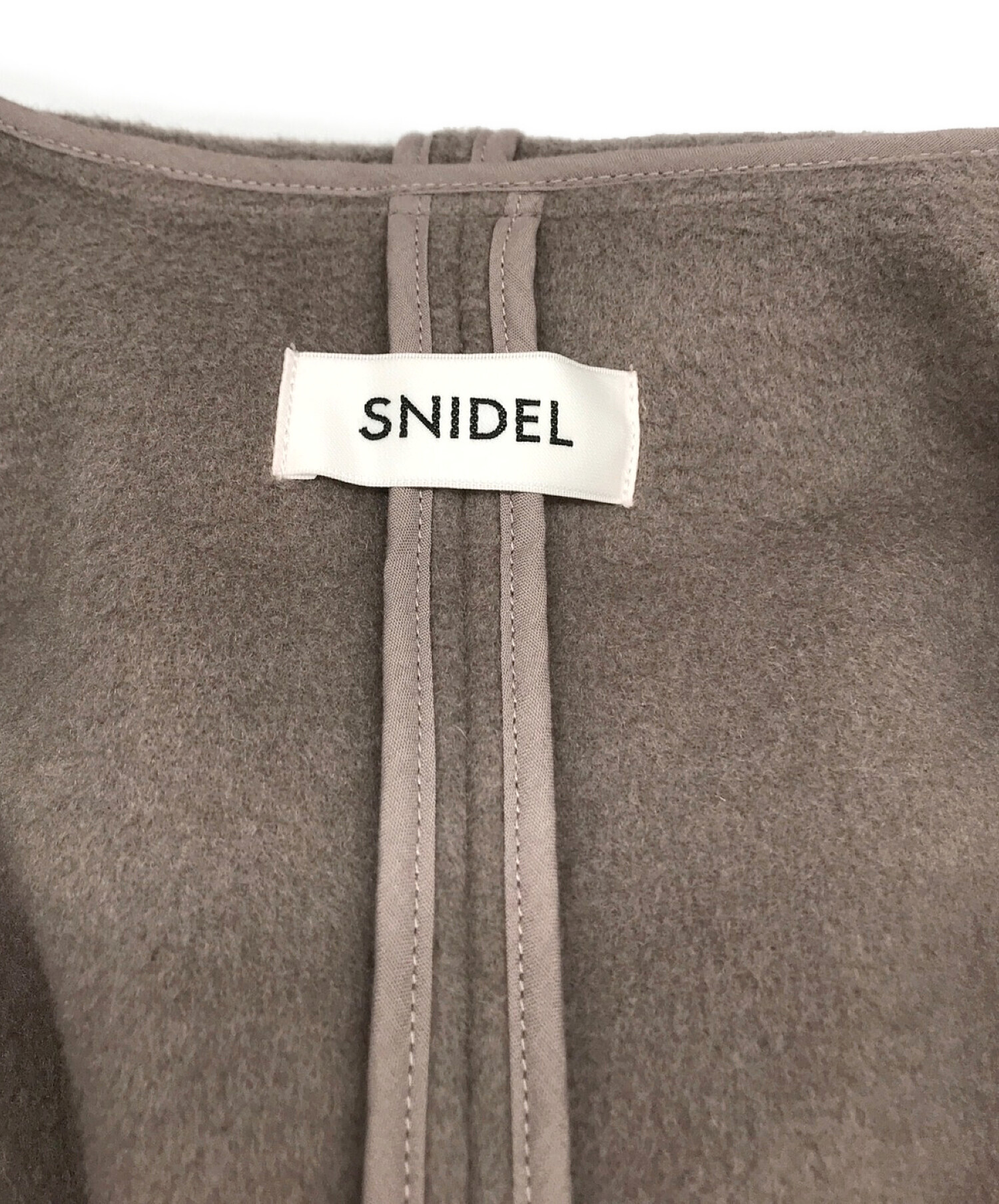 中古・古着通販】Snidel (スナイデル) パイピングフードコート