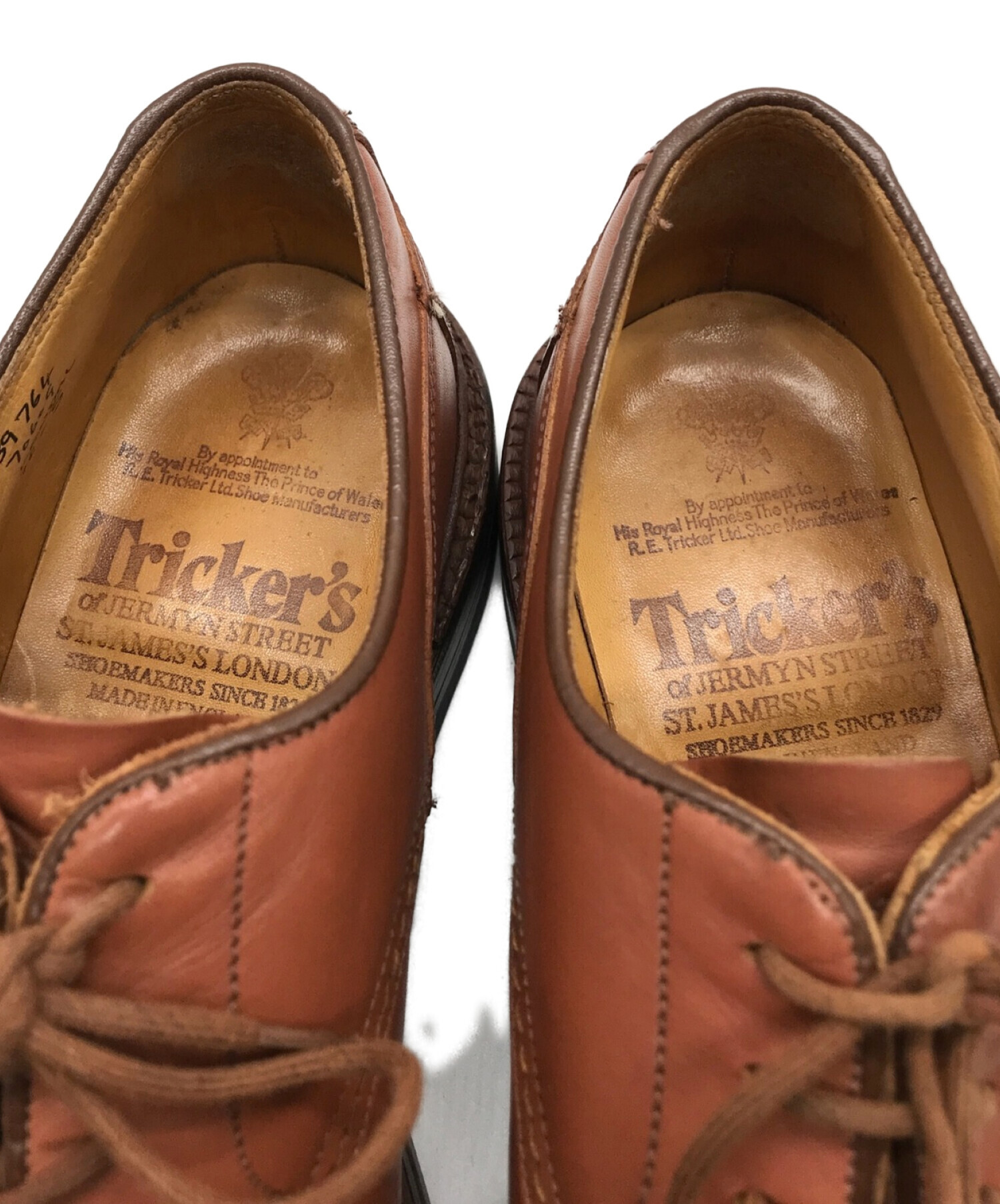 トリッカーズ　ダービーシューズ　新品未使用　サイズL　27.5cm　ブラウン靴/シューズ