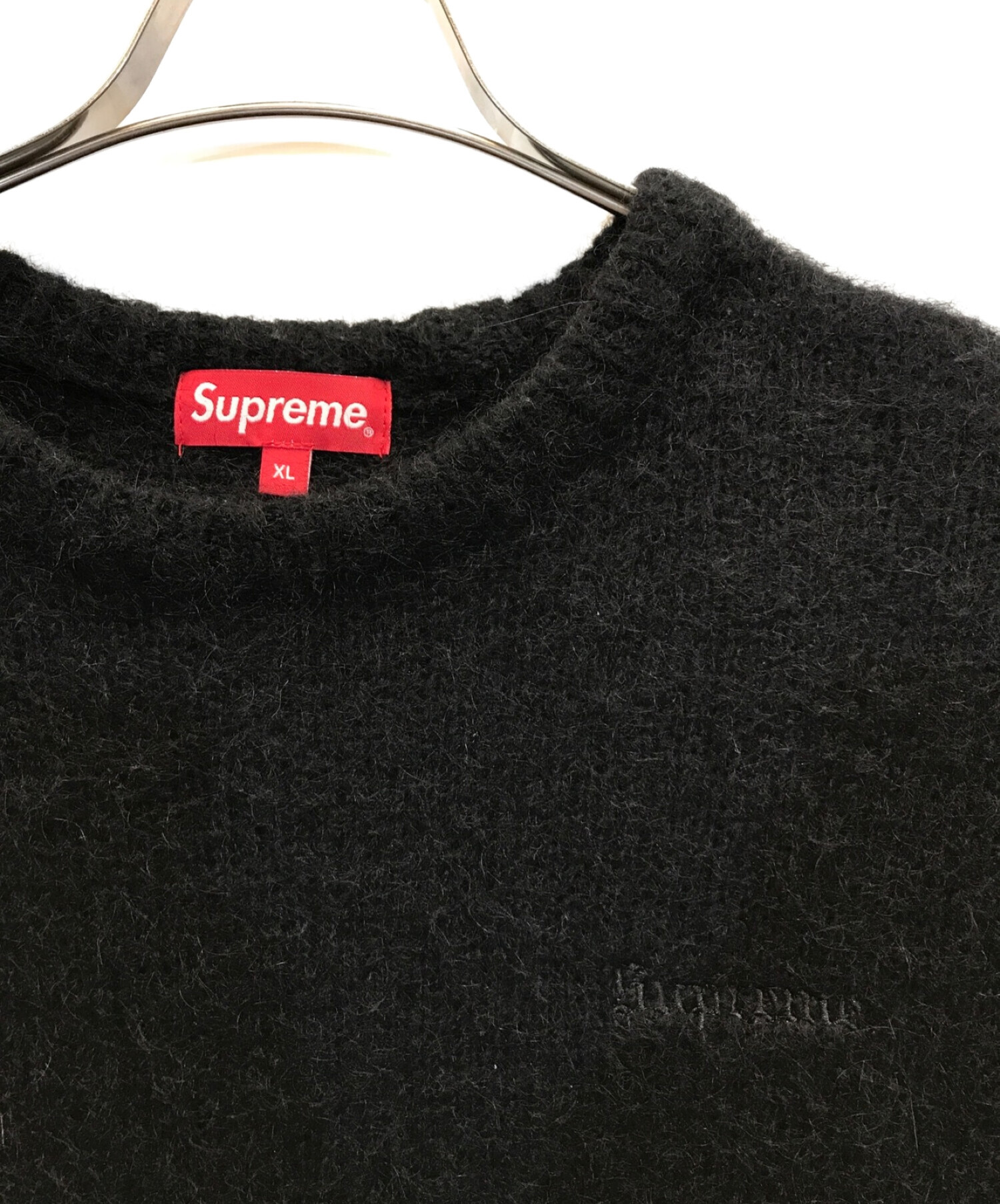 Supreme モヘアニット Mohair Sweater 22AW ブラック
