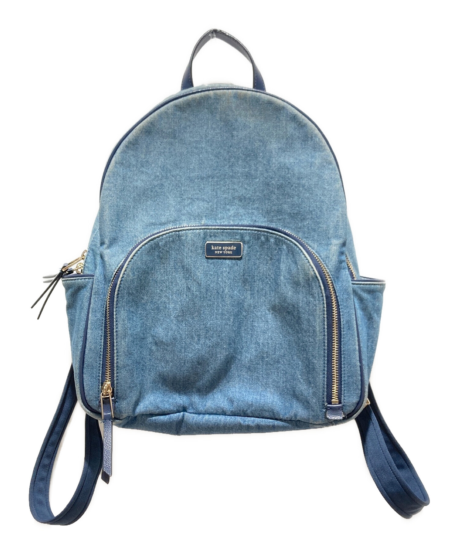 【新品】katespade デニム　リュック　バックパック