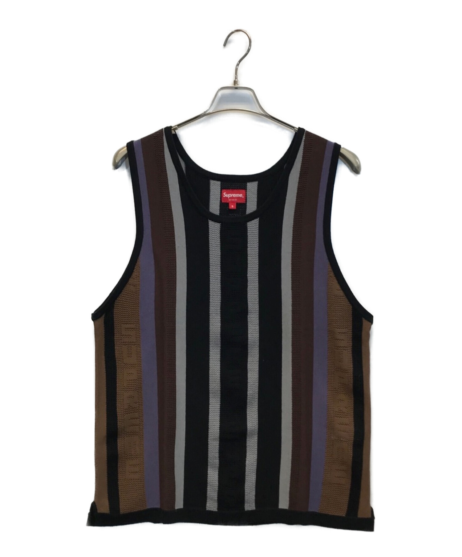 supreme Knit Stripe Tank Top  Sサイズ