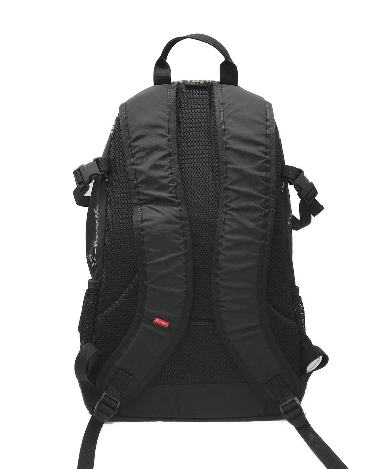 SUPREME (シュプリーム) 16AW 3M Reflective Repeat Backpack 3M リフレクティブリピートバックパック  ブラック