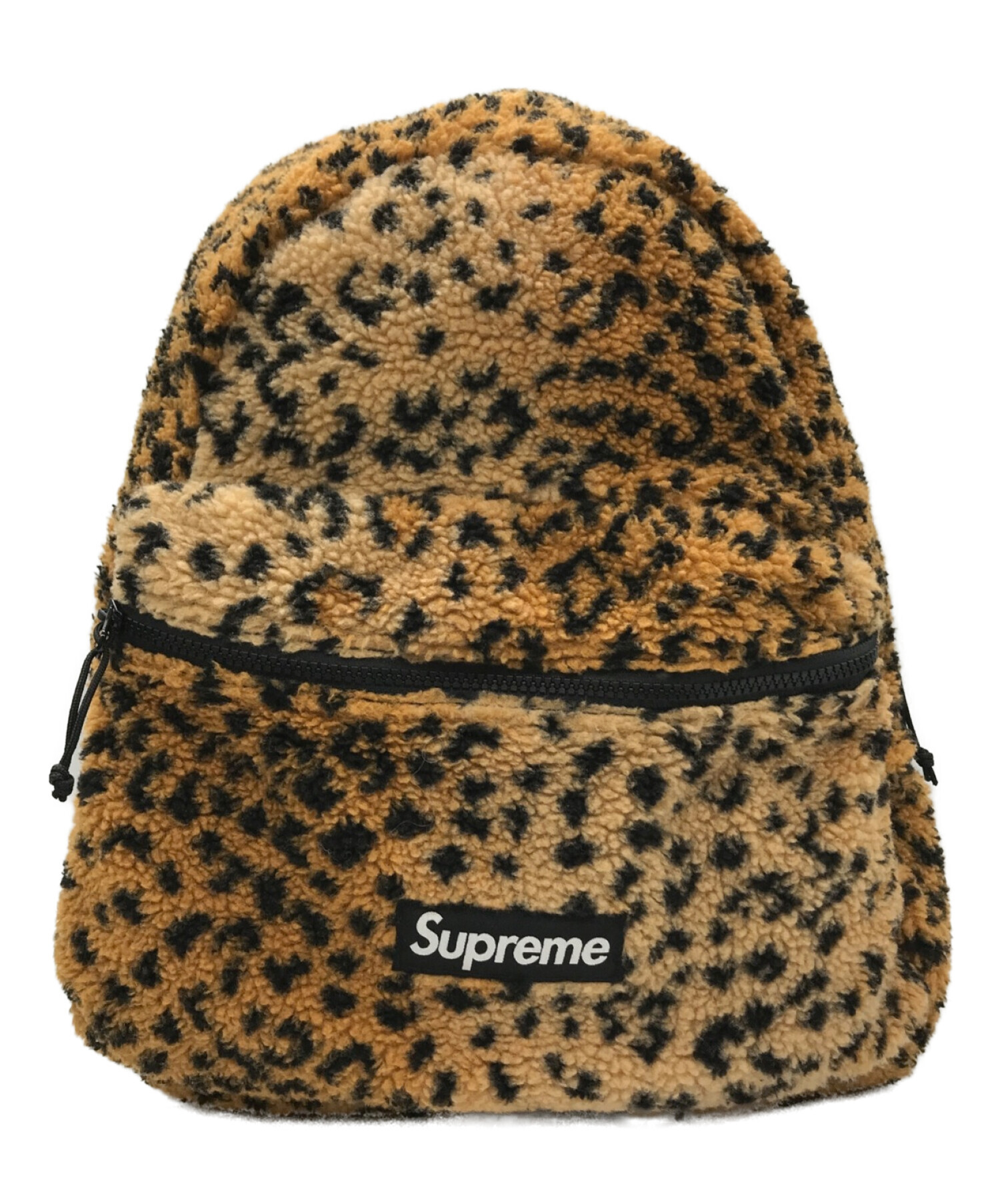 Supreme Leopard Fleece Backpackフリースバック