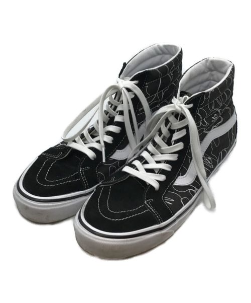 サカイ/SACAI 14 AW vans v36 OLD SKOOL ボアスニーカー ブラック 