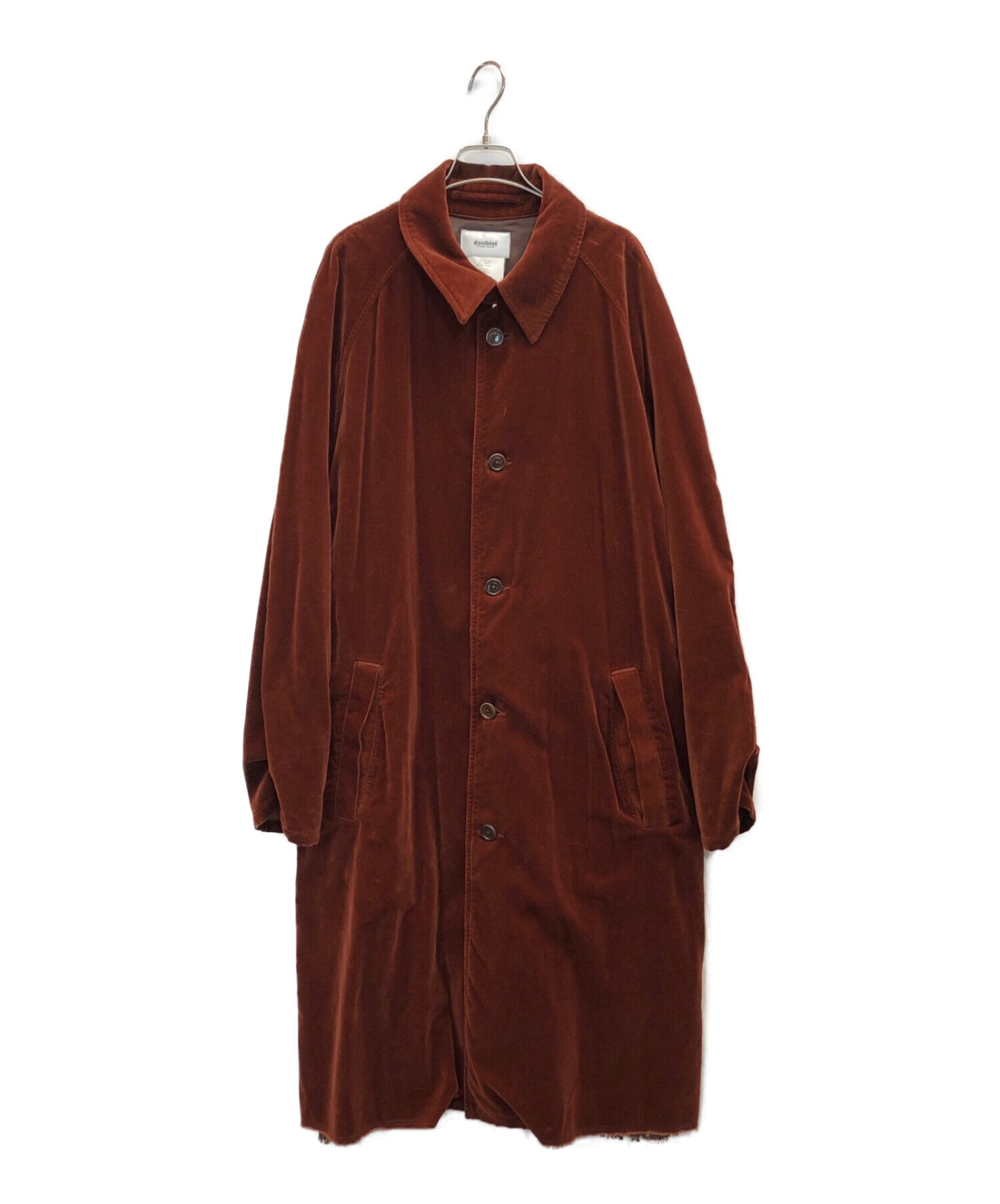 ダブレット doublet よくっ 21AW CUT VELVET JACKET