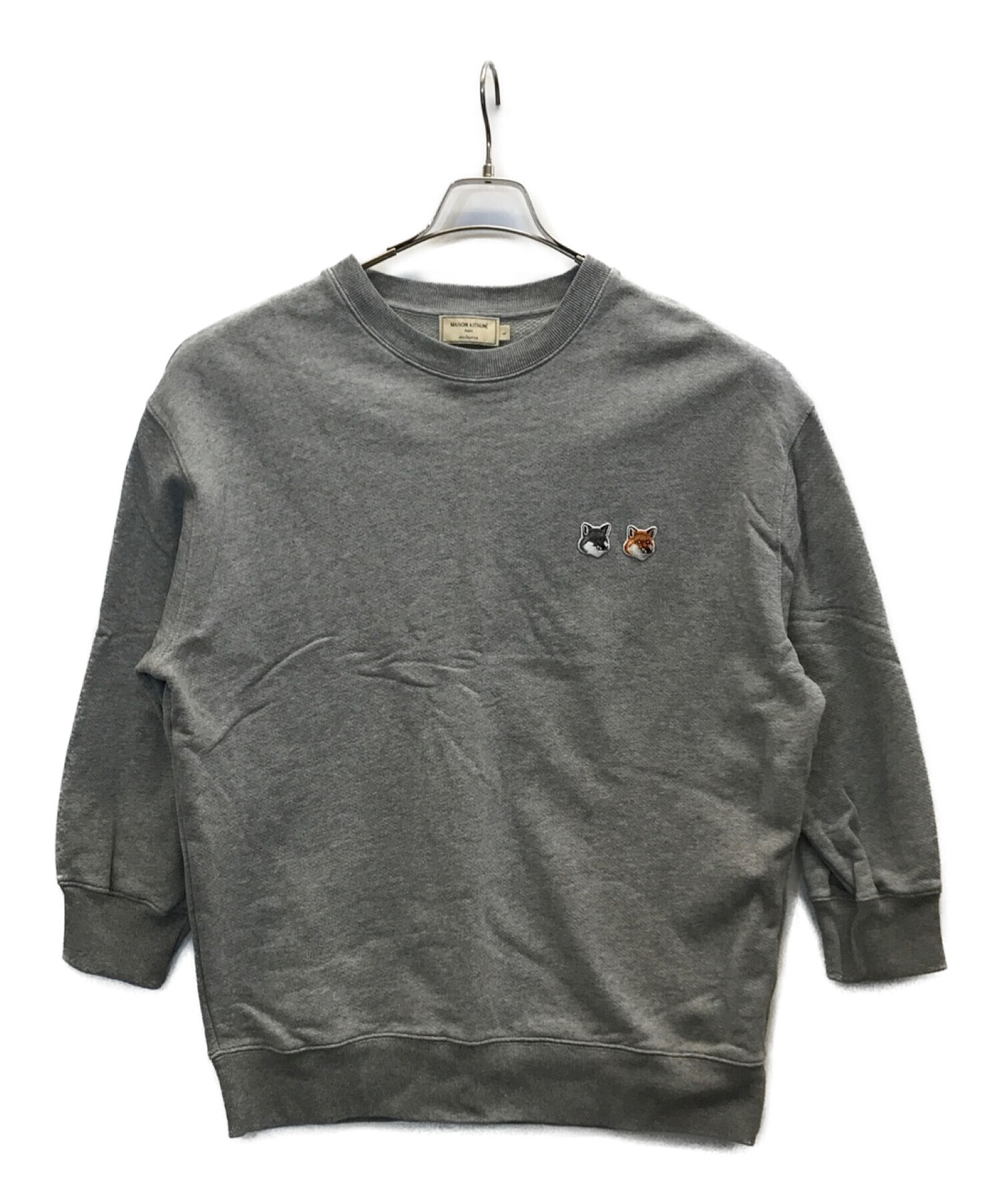 中古・古着通販】maison kitsune (メゾンキツネ) クルーネック 