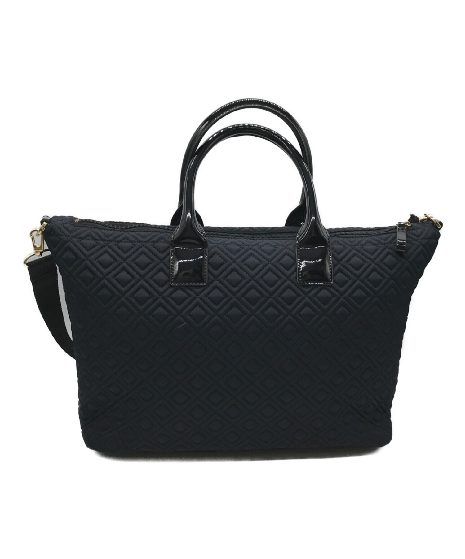 中古・古着通販】TORY BURCH (トリーバーチ) キルティングトートバッグ 