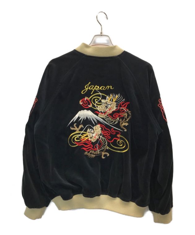 JUNGLE STORM スカジャン ベロア 別珍 リバーシブル JUNGLE STORM