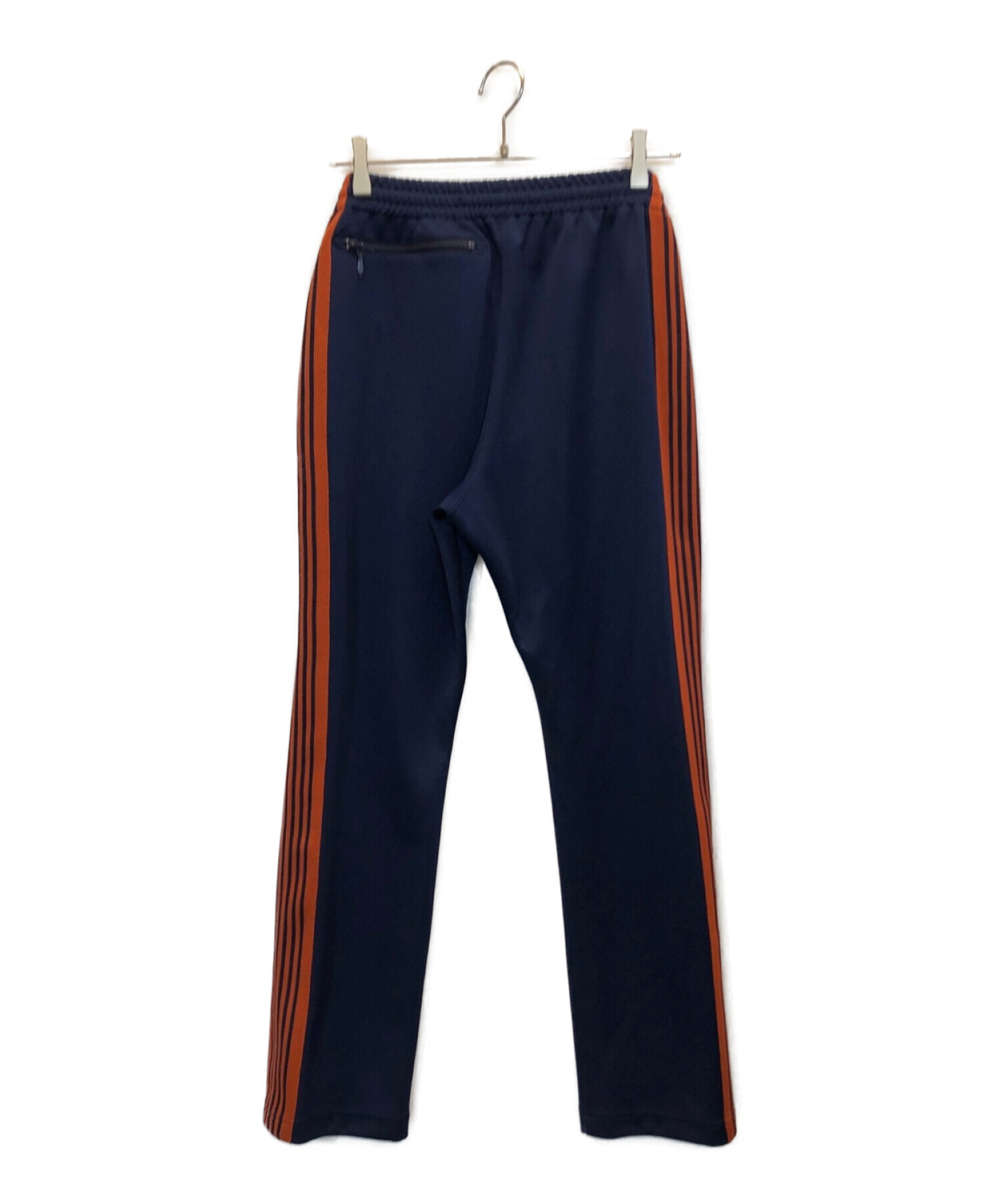 Needles (ニードルズ) jeans factory (ジーンズファクトリー) 別注ナロートラックパンツ オレンジ×ネイビー サイズ:XS