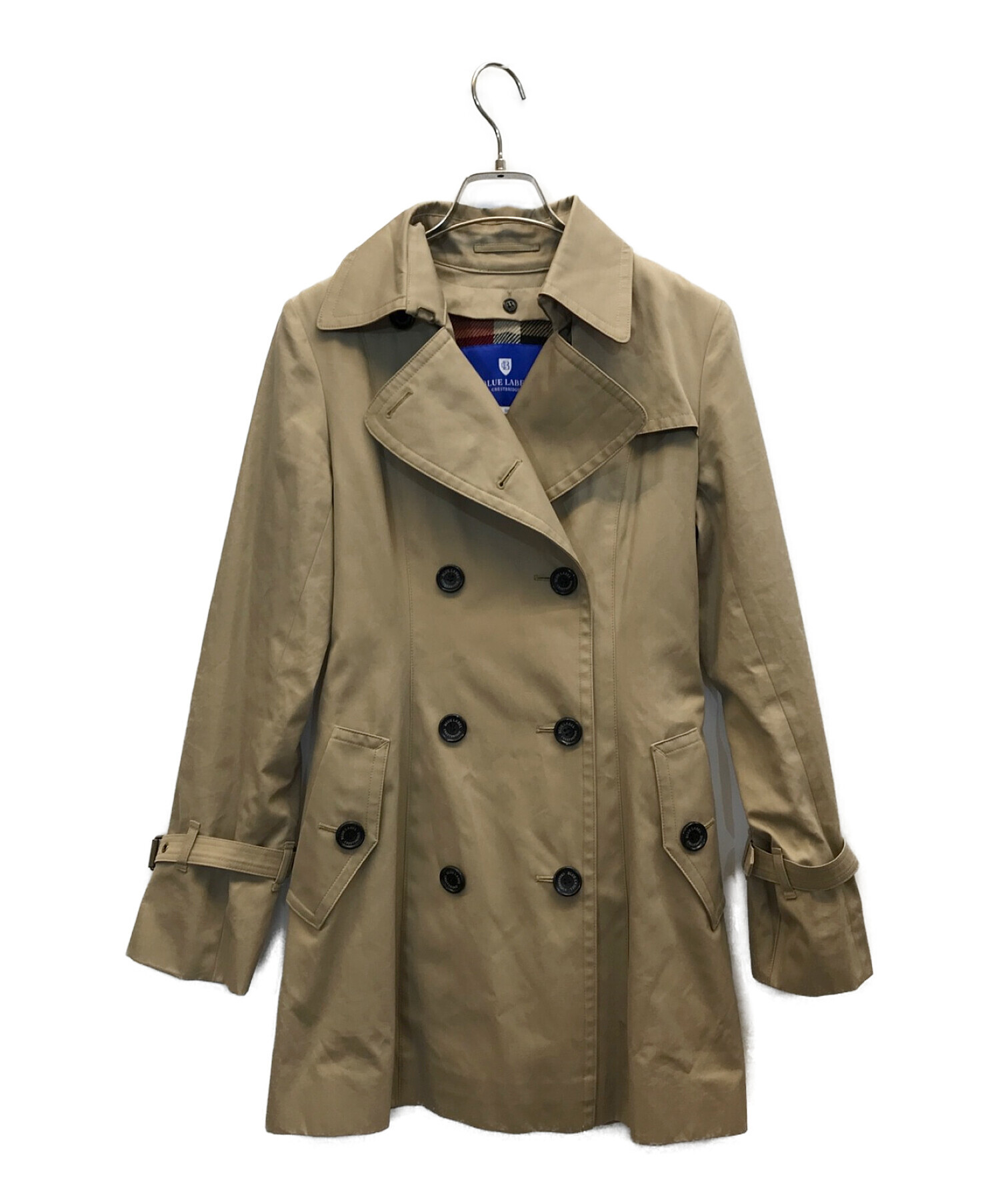 BLUE LABEL CRESTBRIDGE】レディース トレンチコート M BLUE LABEL CRESTBRIDGE】レディース トレンチコート M