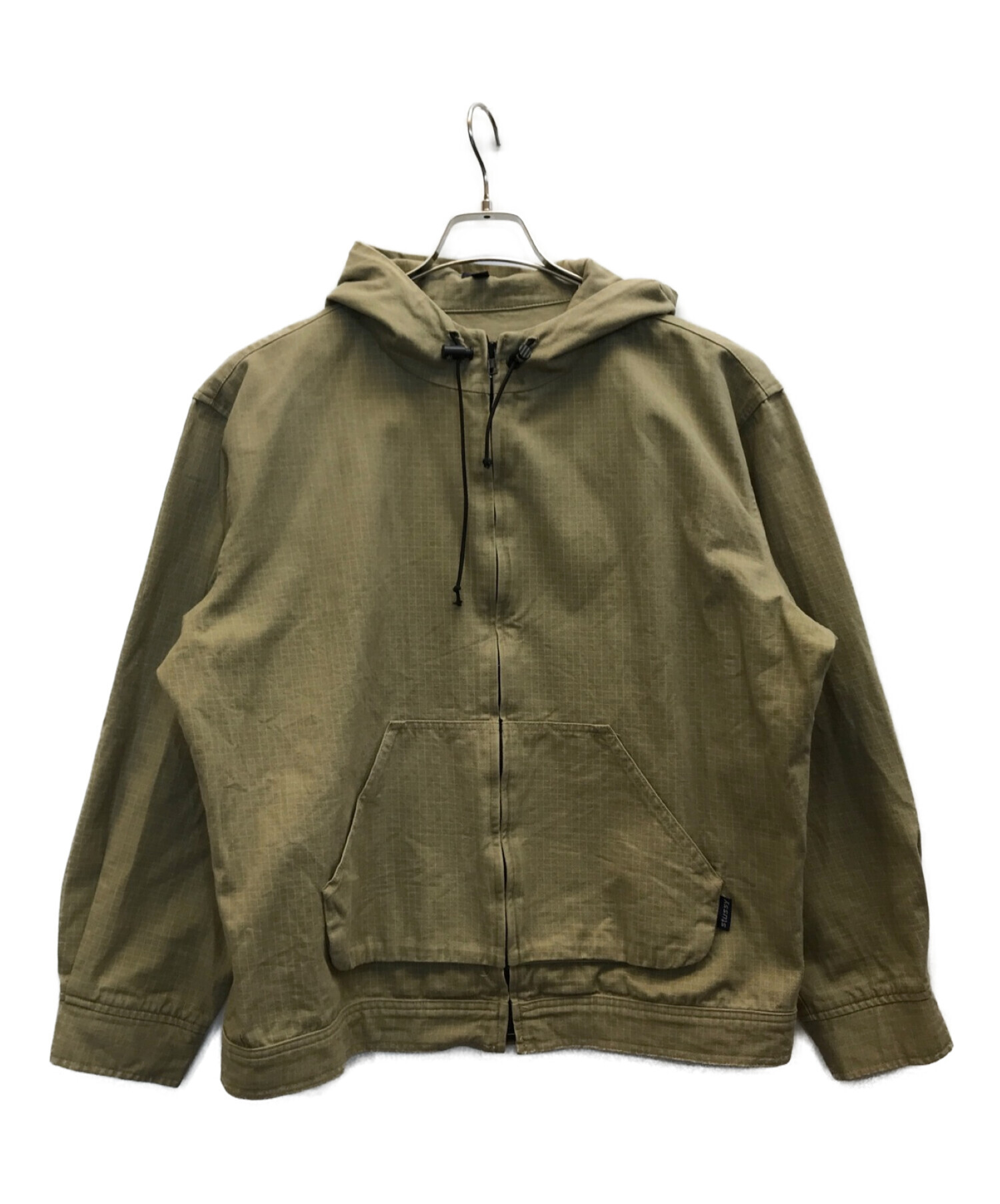 中古・古着通販】stussy (ステューシー) 90sチェック柄ジップアップ