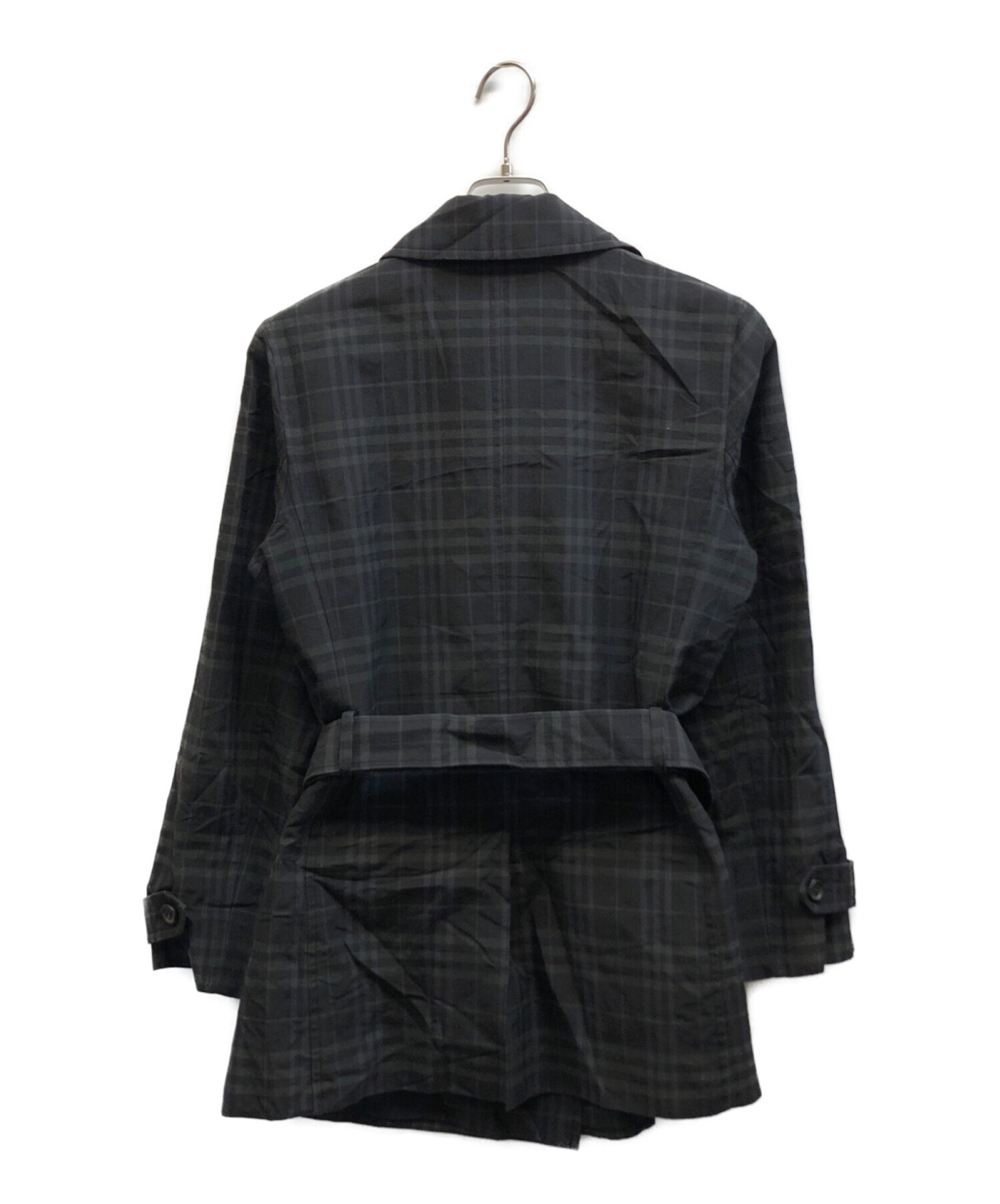 BURBERRY LONDON 40 ハーフコート黒 未使用 【公式通販】