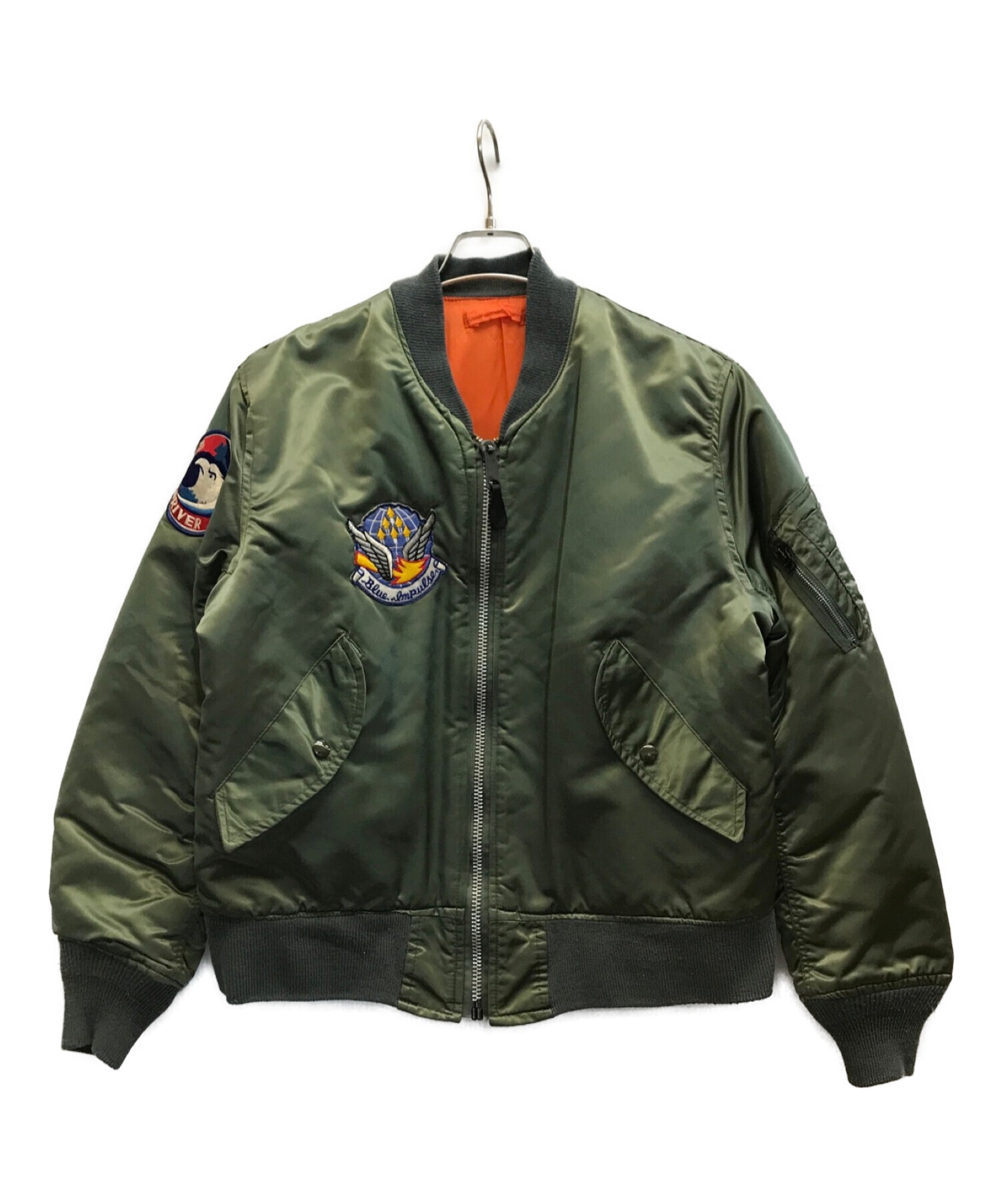 中古・古着通販】CORINTH (コリンス) MA-1ジャケット カーキ サイズ:M 