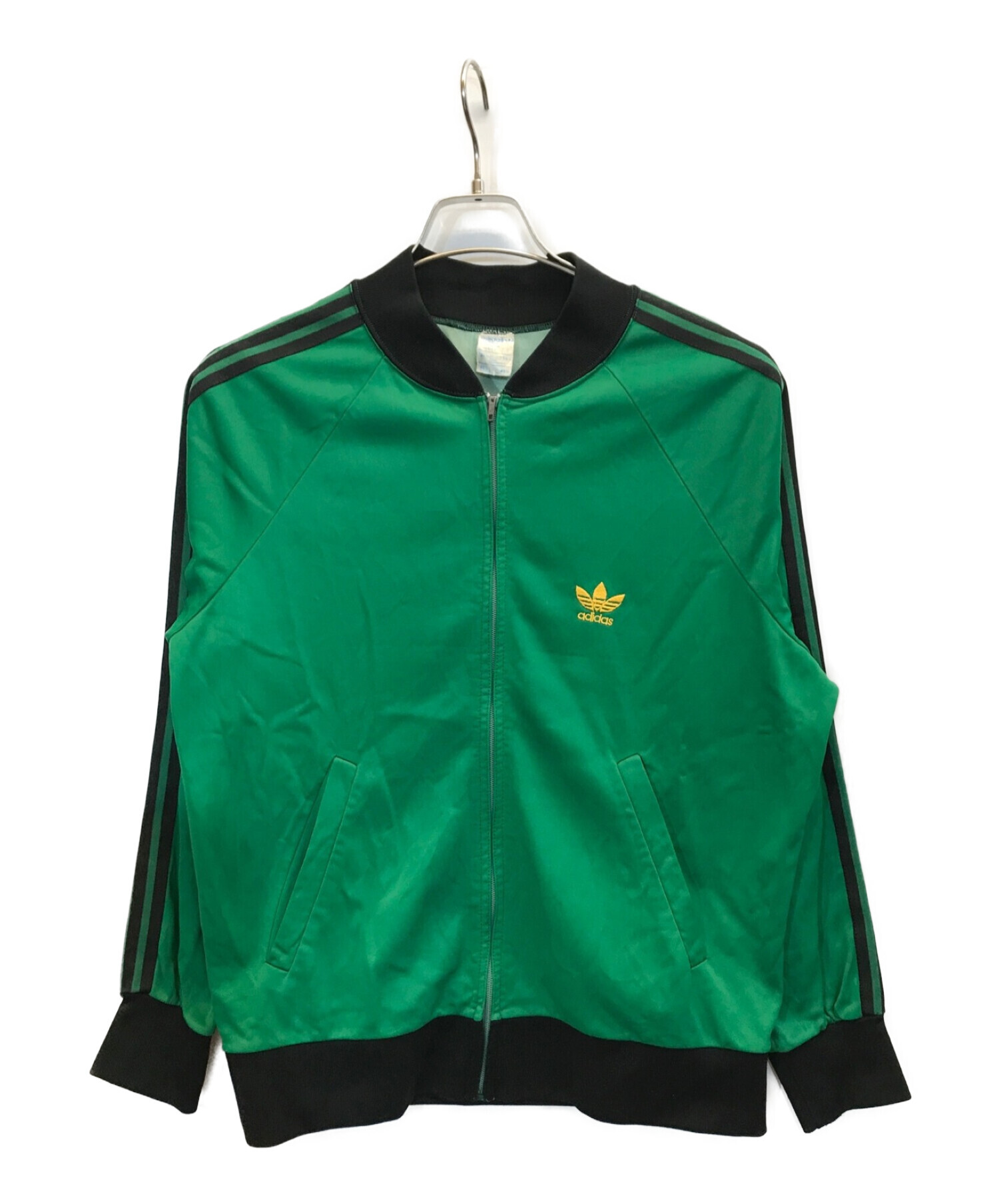 中古・古着通販】adidas (アディダス) 70sトラックジャケット グリーン  