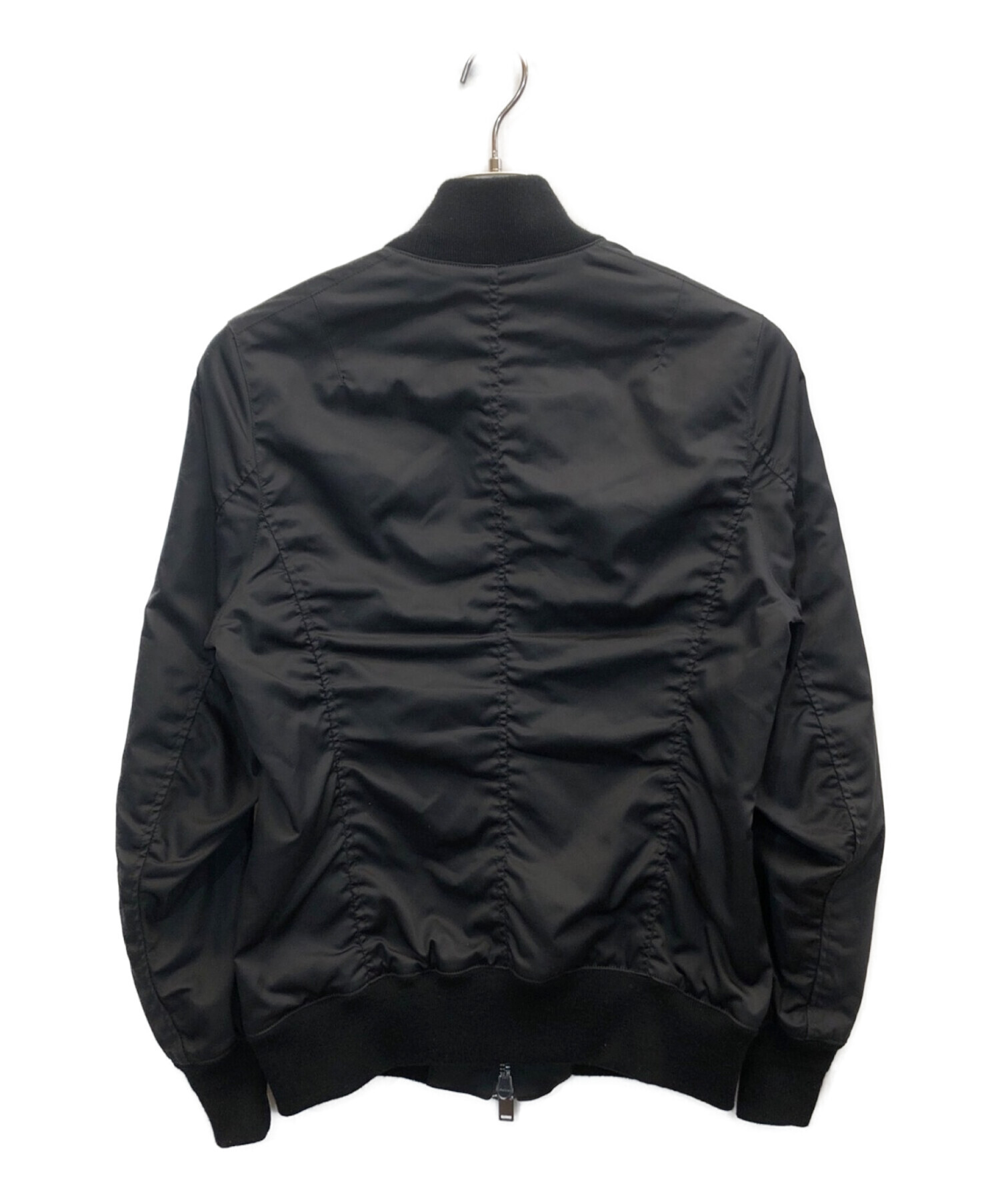 中古・古着通販】Junhashimoto (ジュンハシモト) LAST MA-1 ブラック 