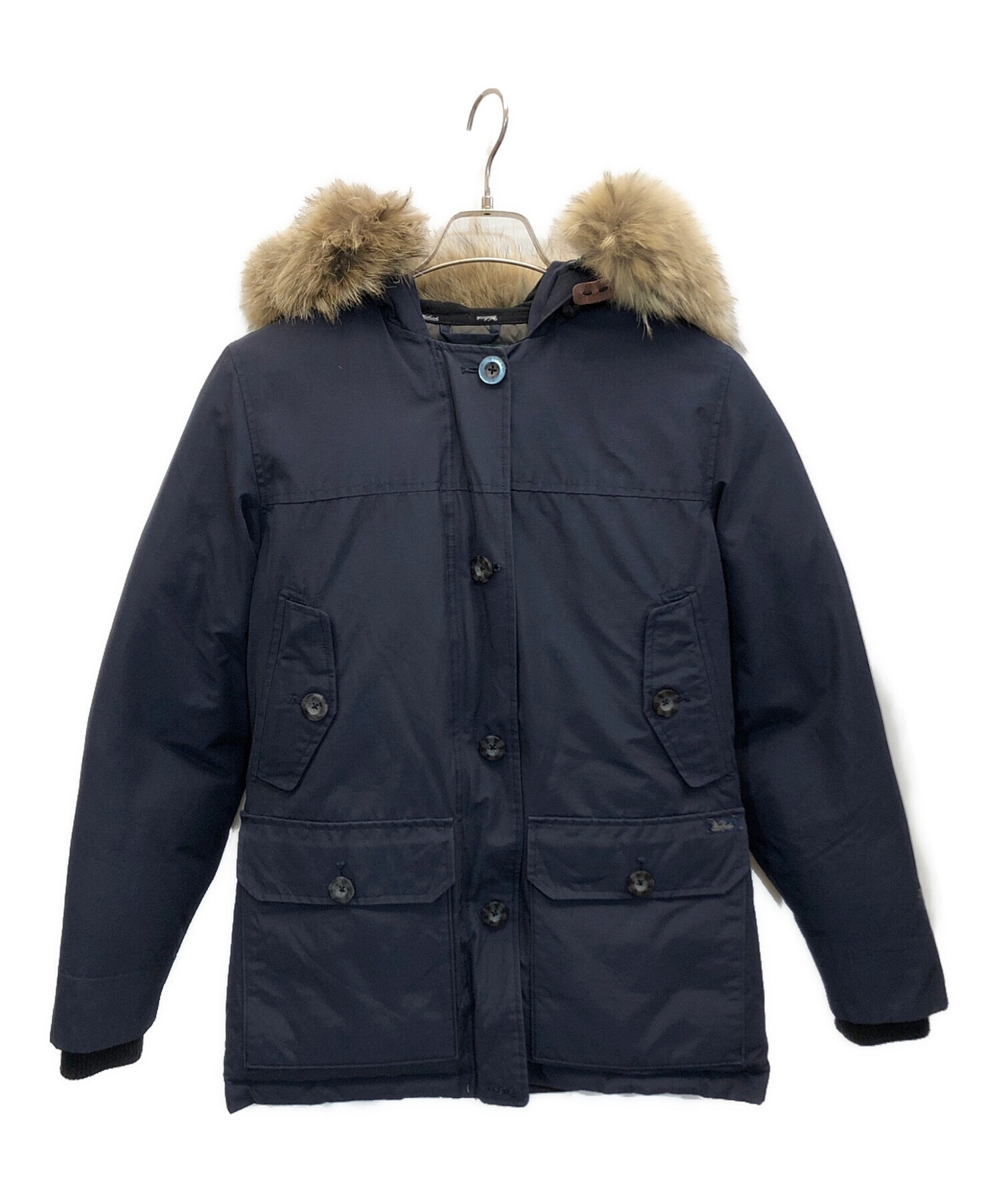 中古・古着通販】WOOLRICH (ウールリッチ) ダウンジャケット ネイビー  