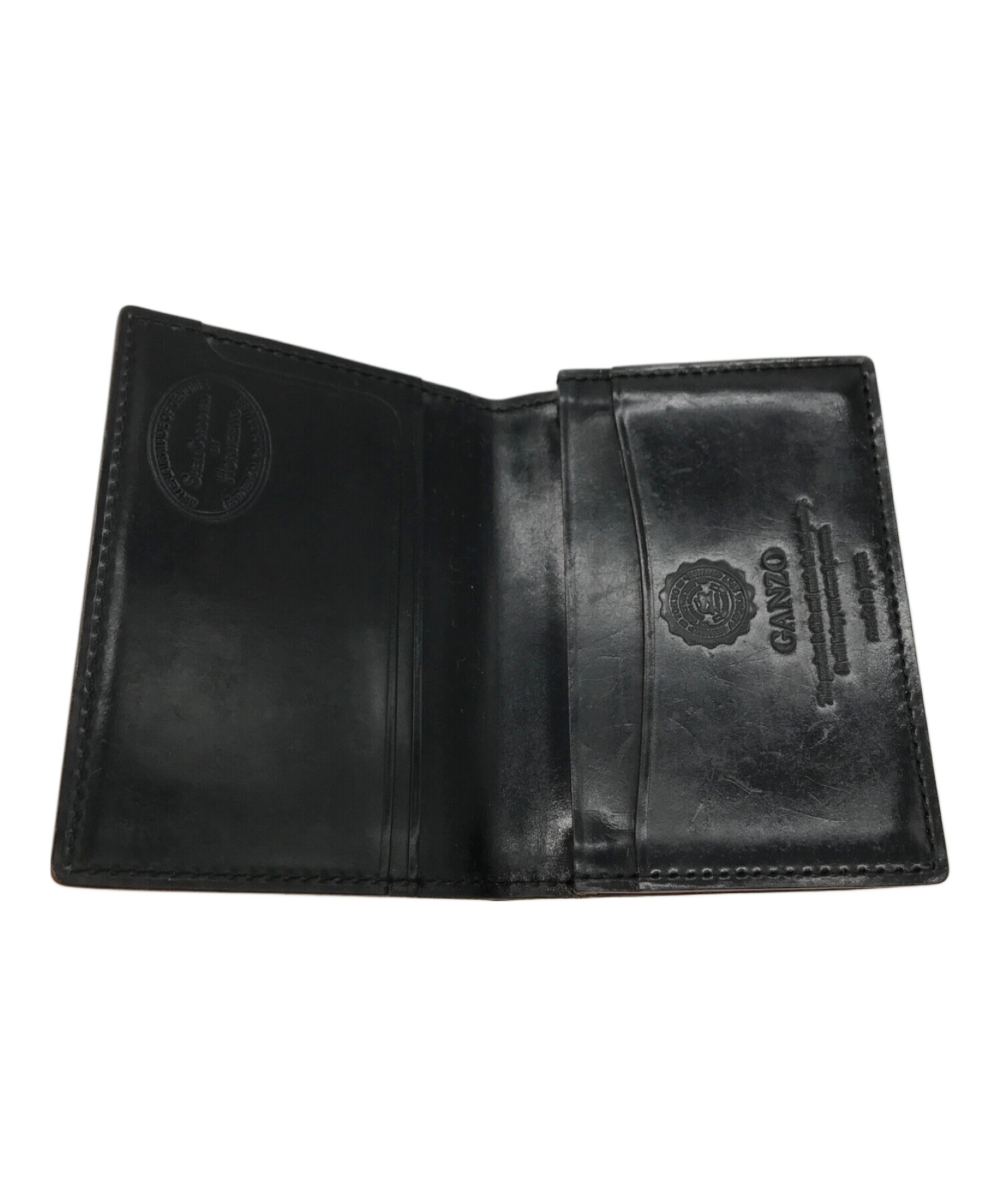 ガンゾ シェルコードバン2 名刺入れ 中古・古着通販】GANZO (ガンゾ