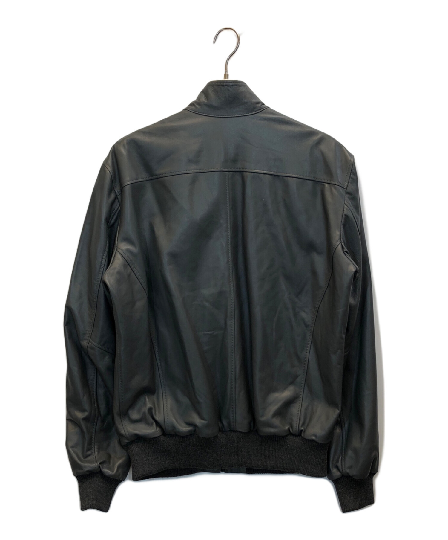 中古・古着通販】MASTERPELLE (マスターペレ) スタンドカラーレザー 