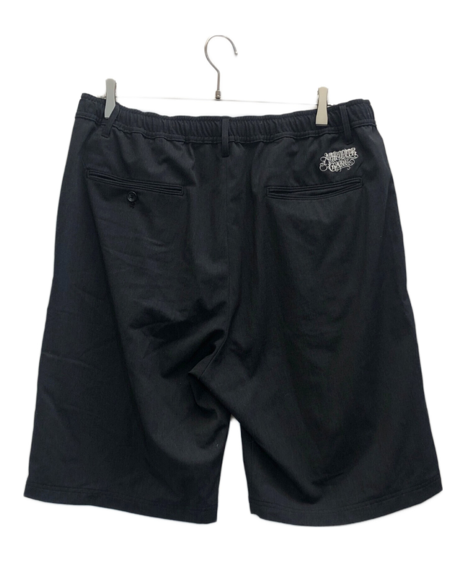BUDSPOOL バッズプール ショートパンツ L 焦げ臭く グレー 【古着 