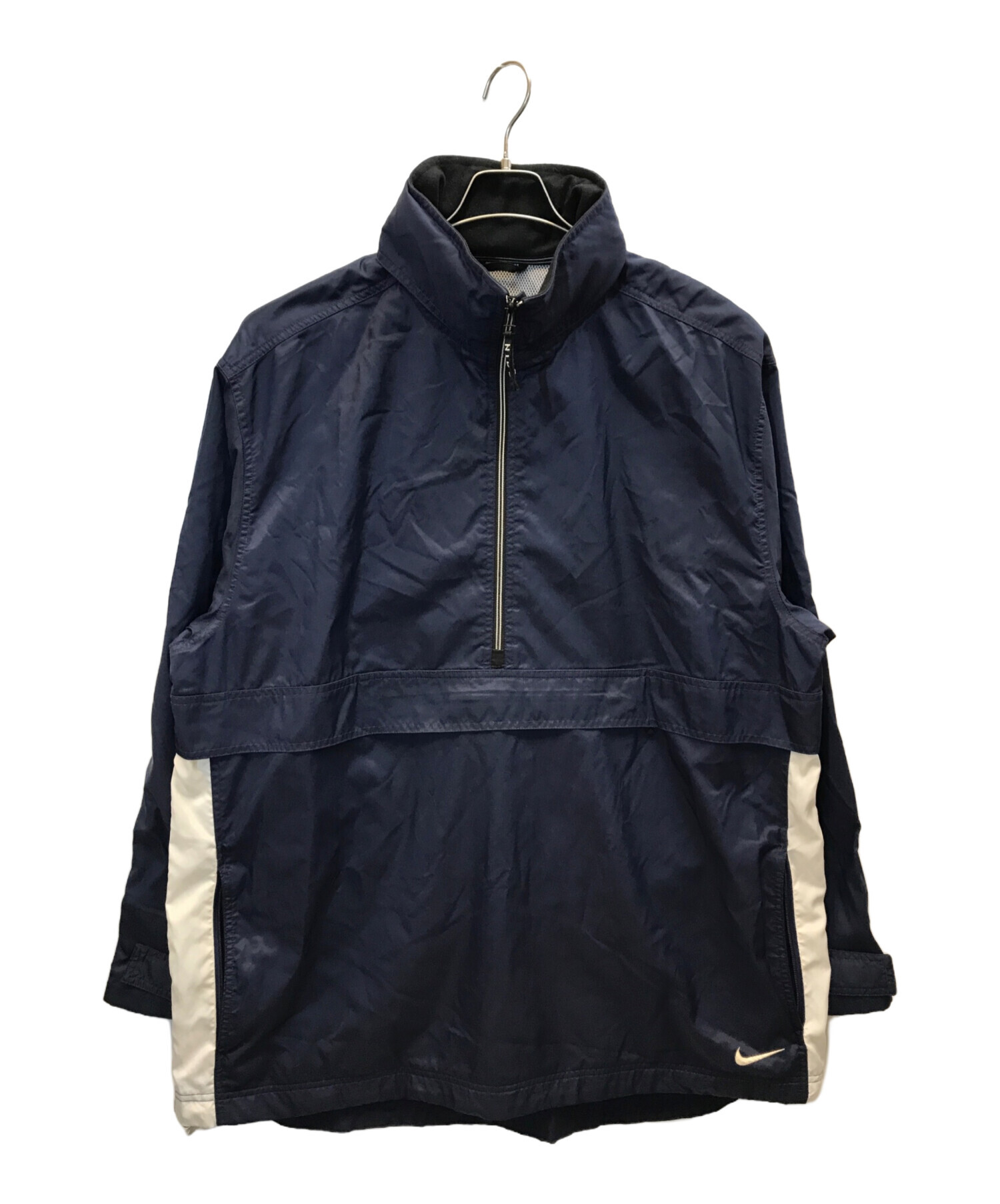 中古・古着通販】NIKE (ナイキ) 00sアノラックパーカー ネイビー  