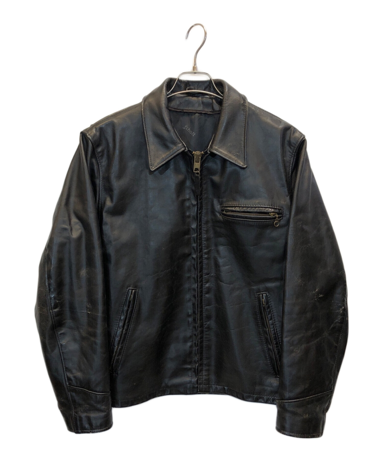 中古・古着通販】Schott (ショット) シングルライダースジャケット 