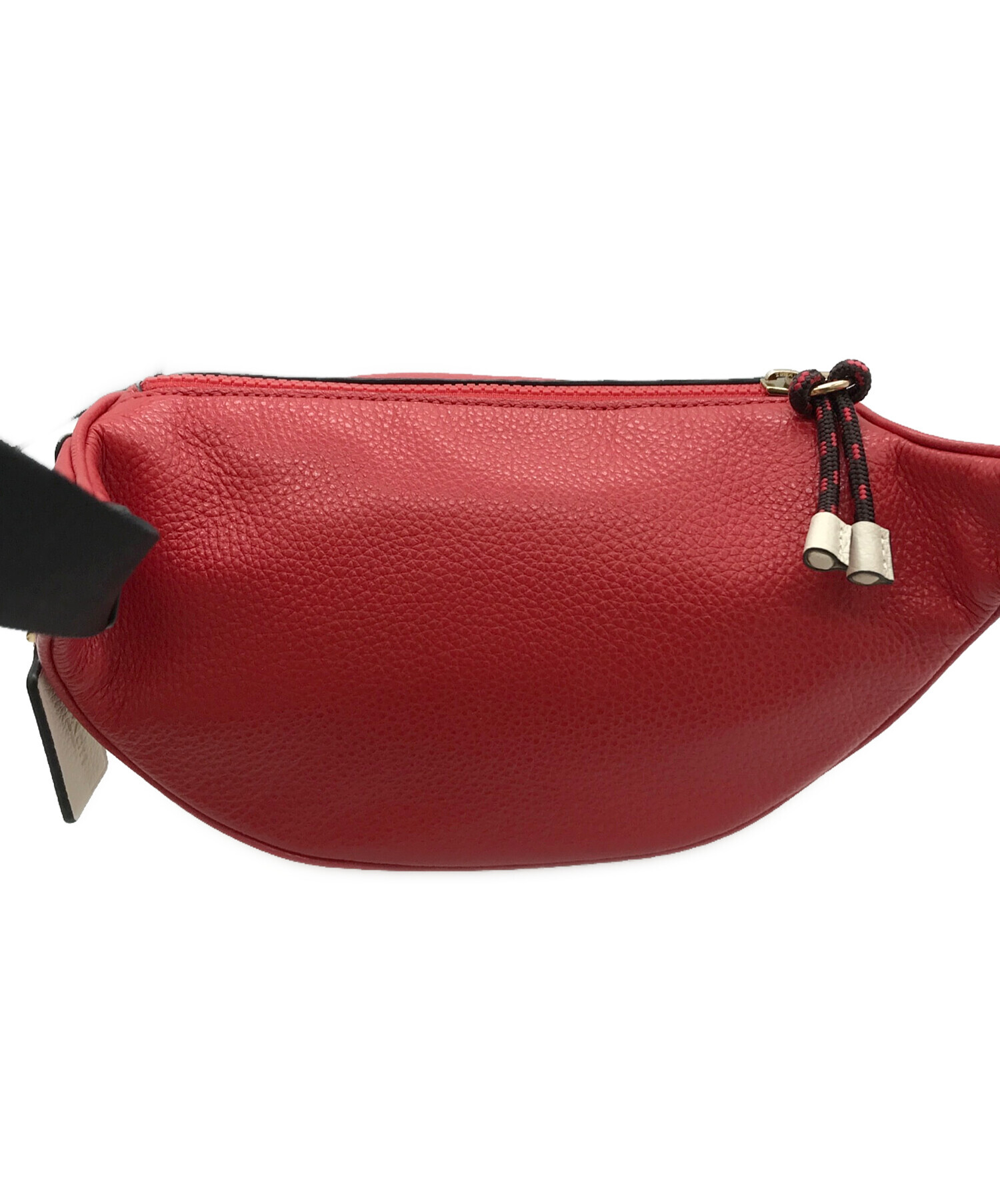 中古・古着通販】COACH (コーチ) バイカラー ウエストバッグ レッド 