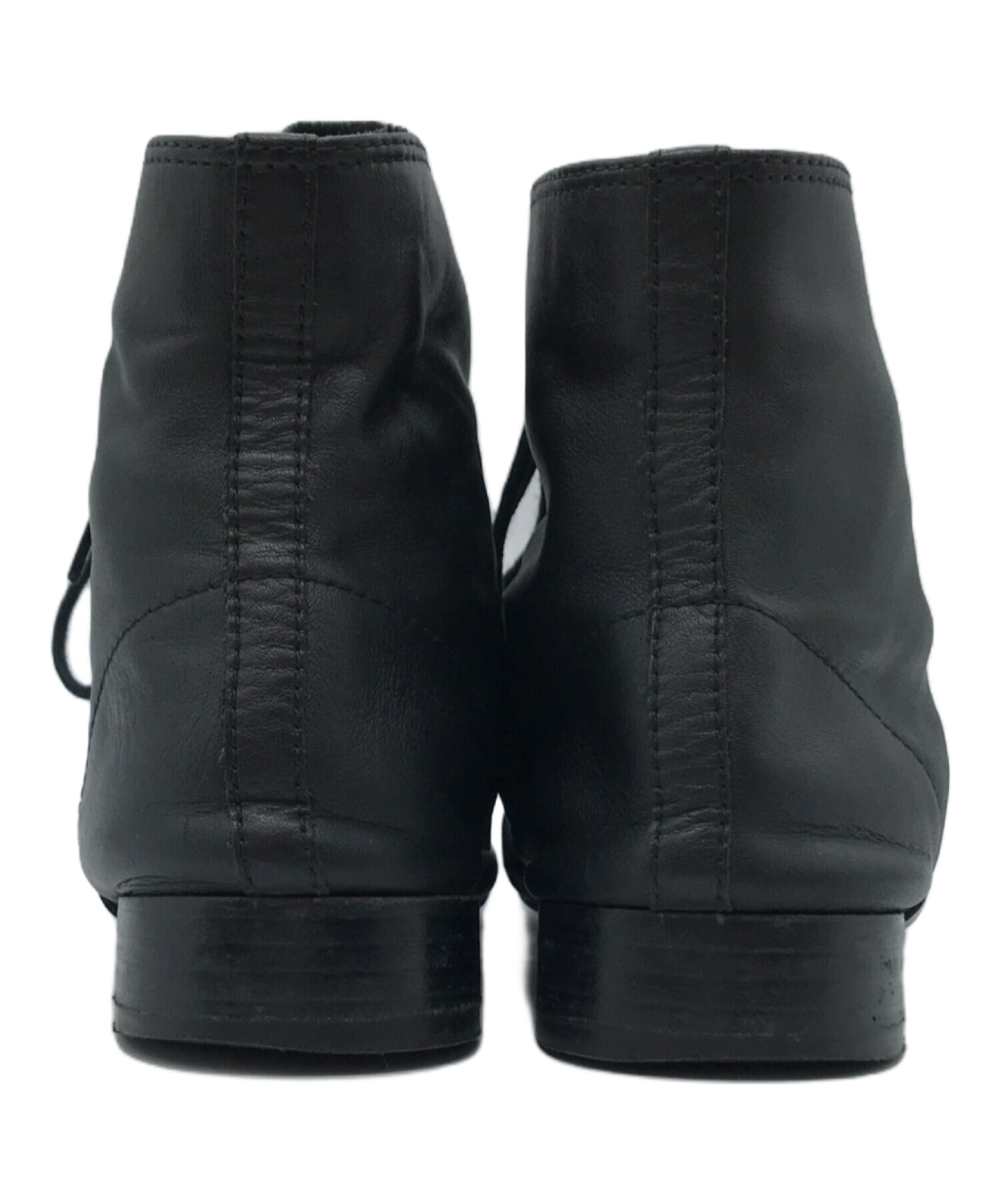 中古・古着通販】repetto (レペット) ショートブーツ ブラック サイズ 